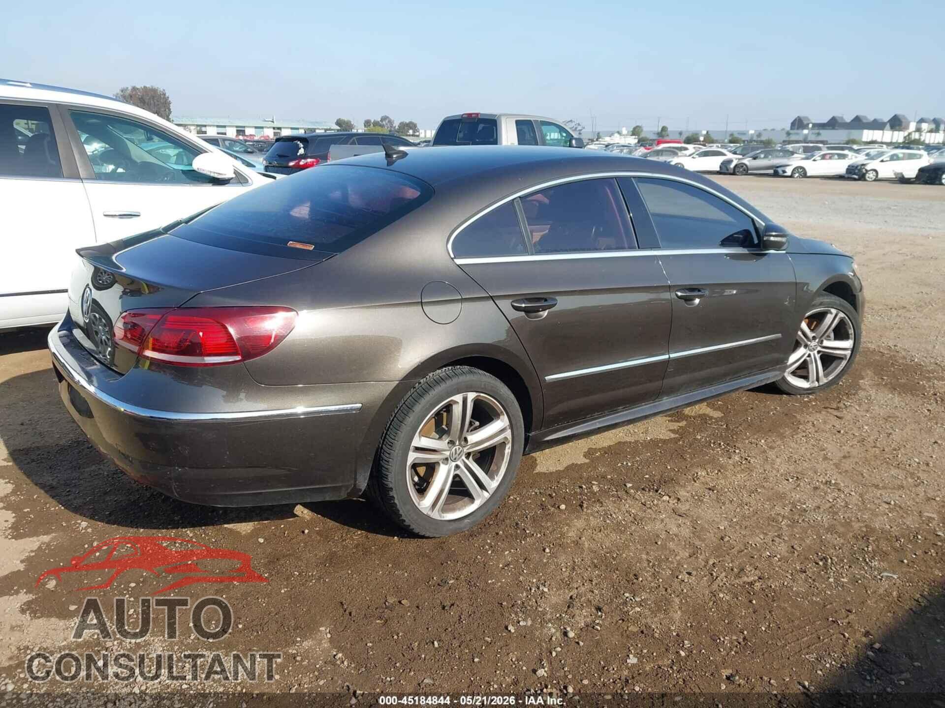 VOLKSWAGEN CC 2013 - WVWBP7AN6DE557897