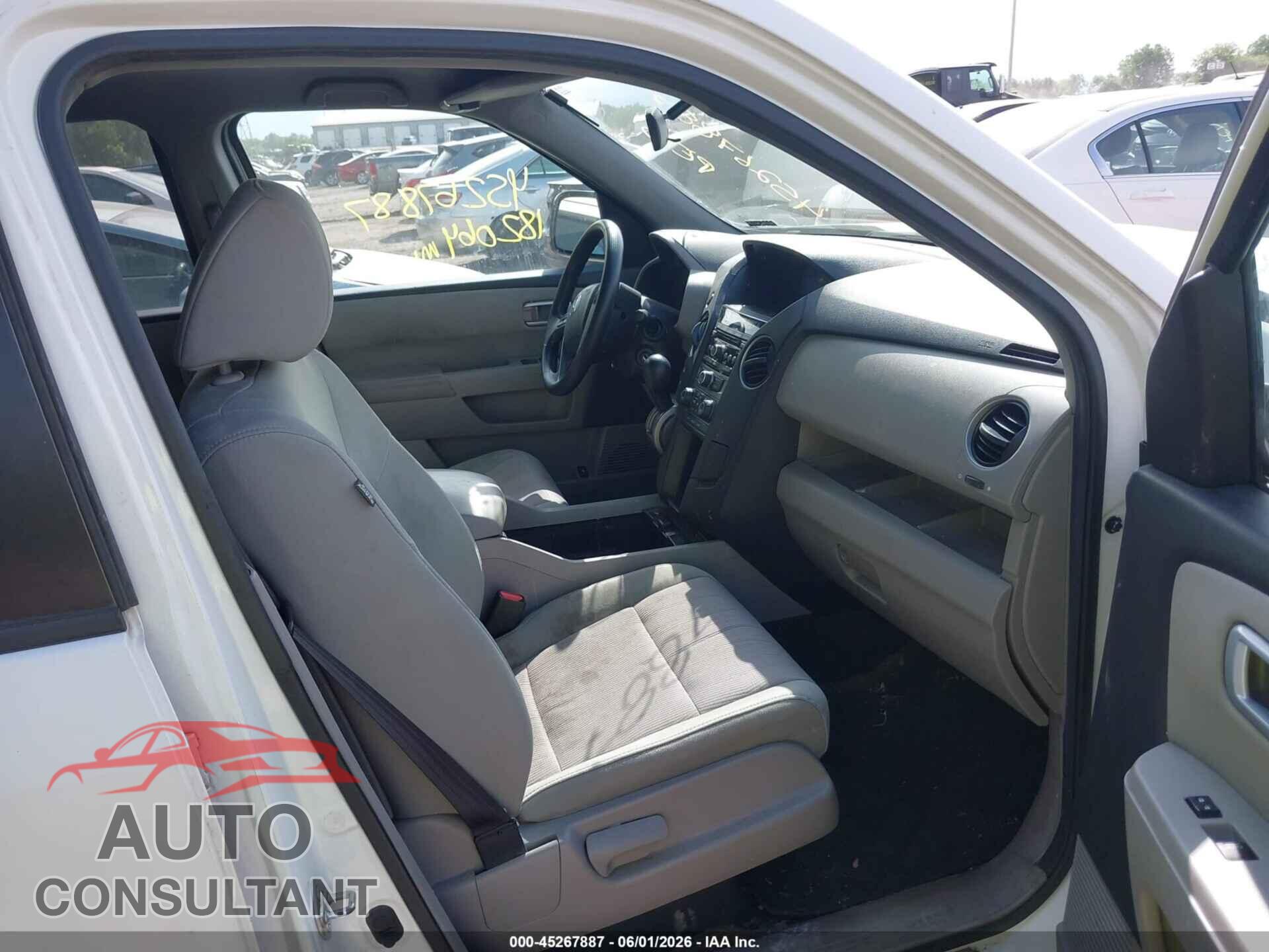 HONDA PILOT 2013 - 5FNYF4H49DB044926