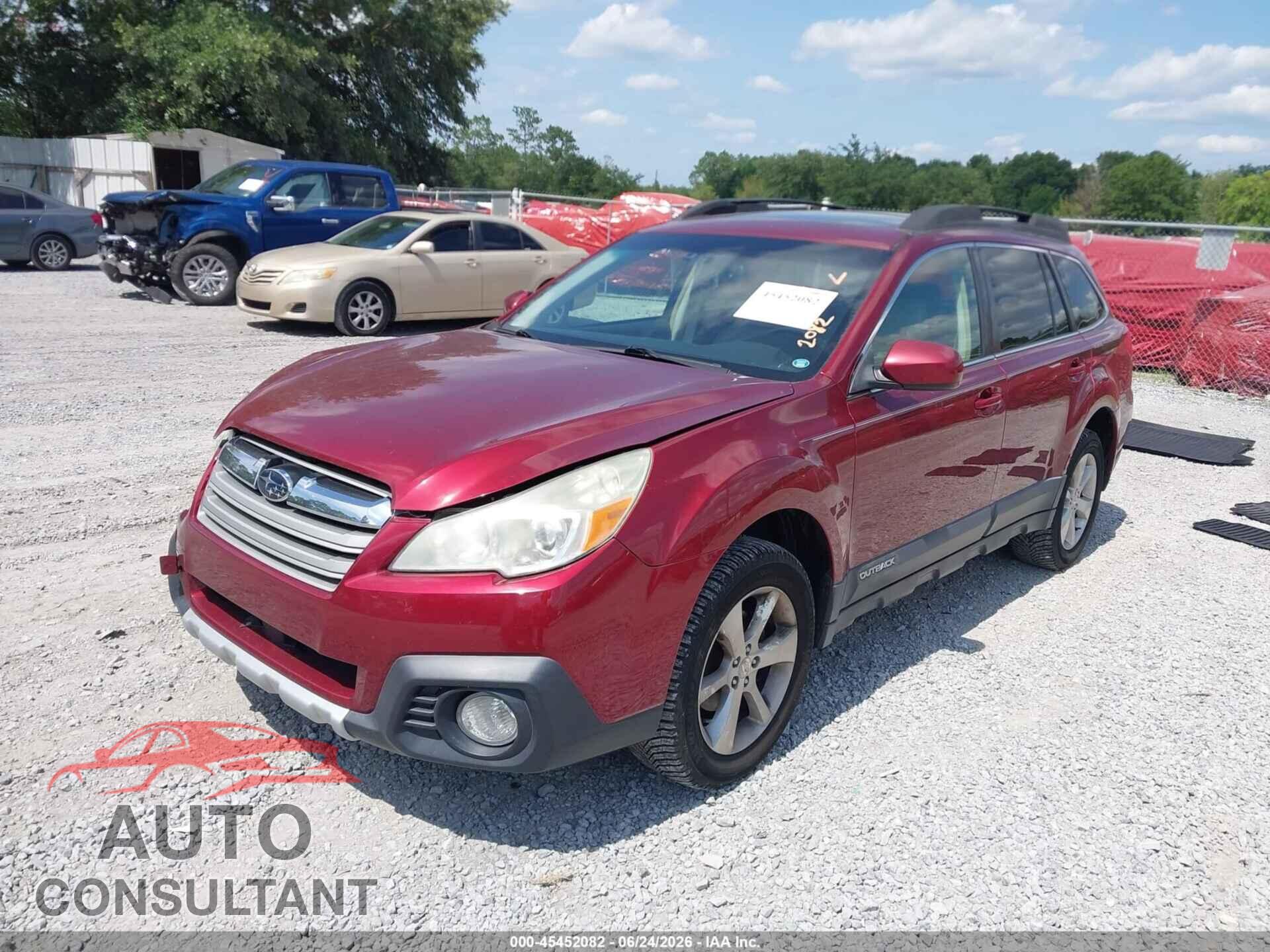 SUBARU OUTBACK 2014 - 4S4BRBLC4E3325655