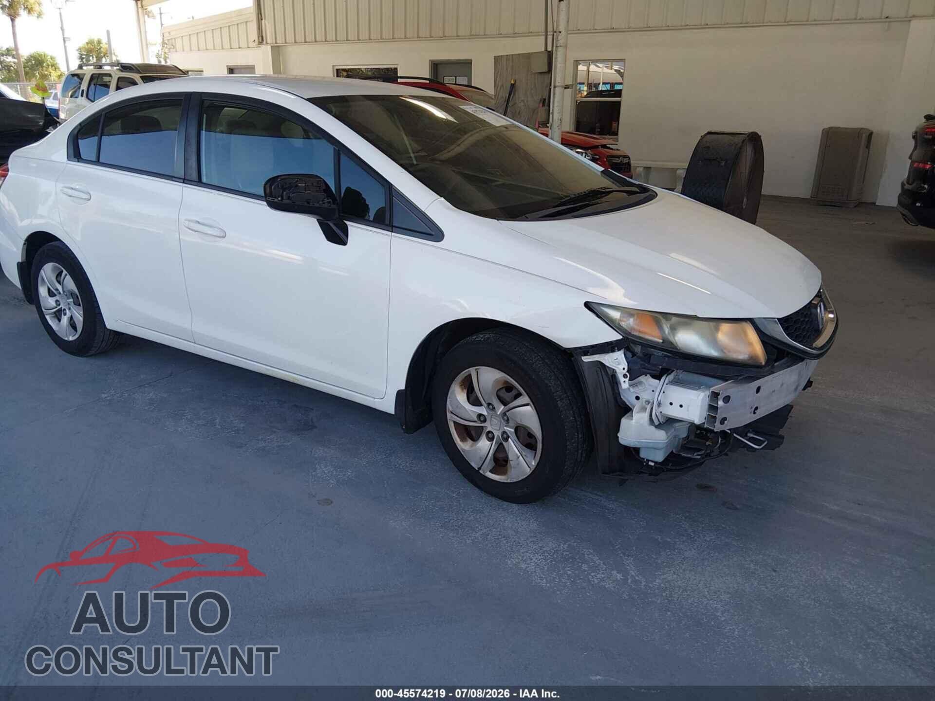 HONDA CIVIC 2015 - 19XFB2F56FE112627