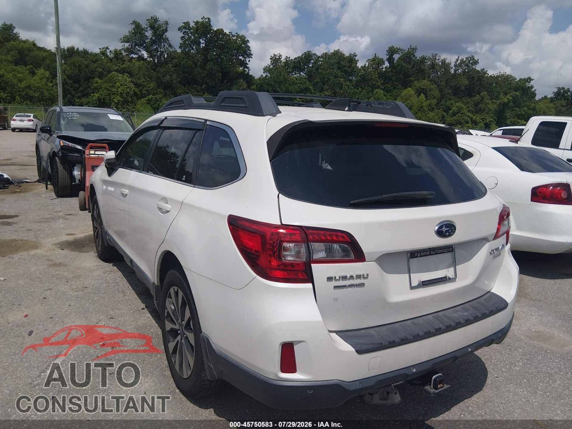 SUBARU OUTBACK 2017 - 4S4BSANC2H3268551