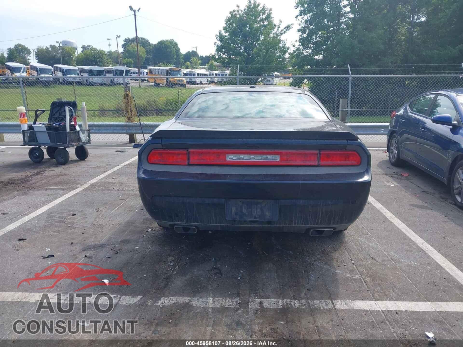 DODGE CHALLENGER 2012 - 2C3CDYAG7CH204598