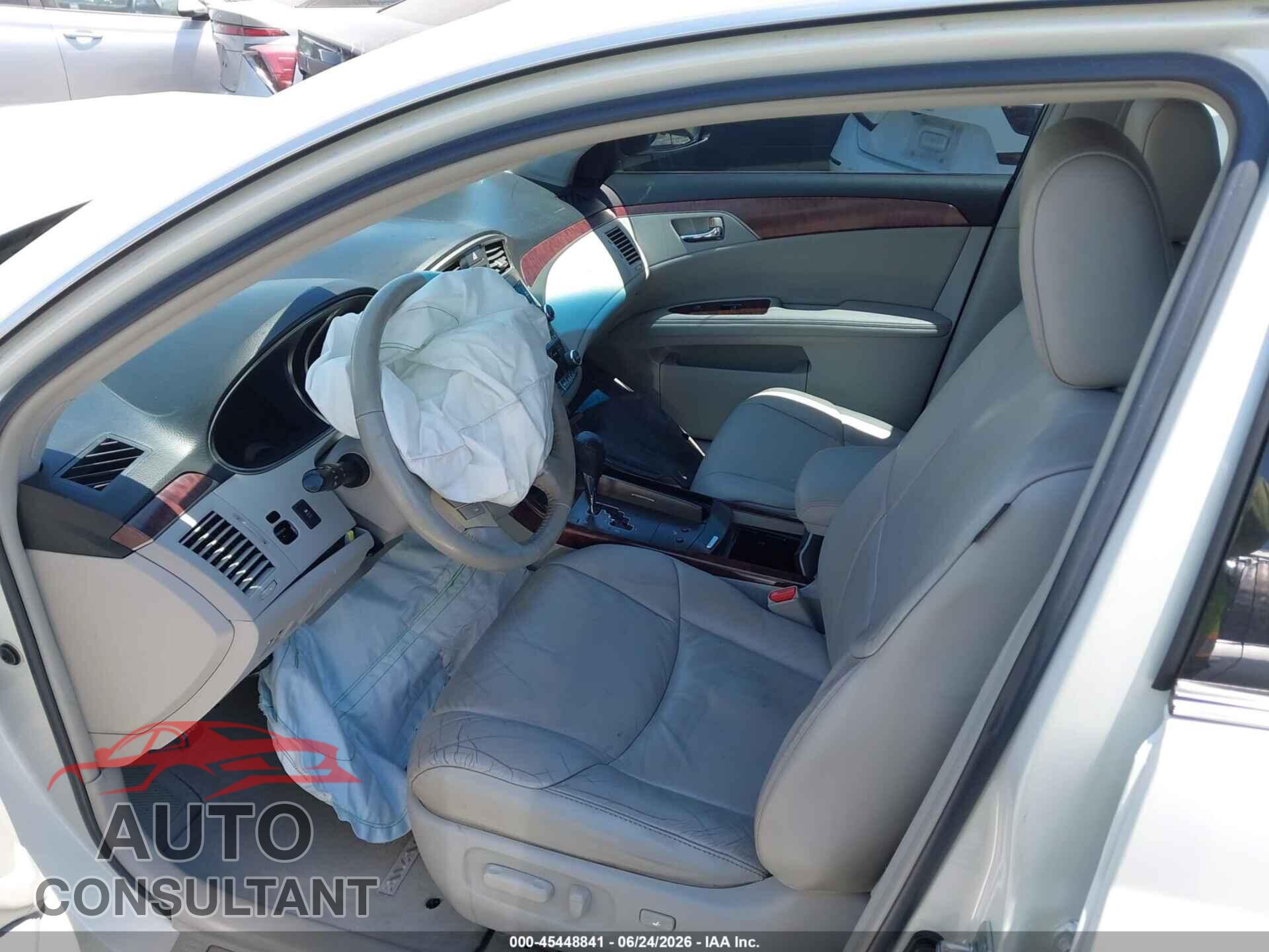 TOYOTA AVALON 2012 - 4T1BK3DB5CU470372