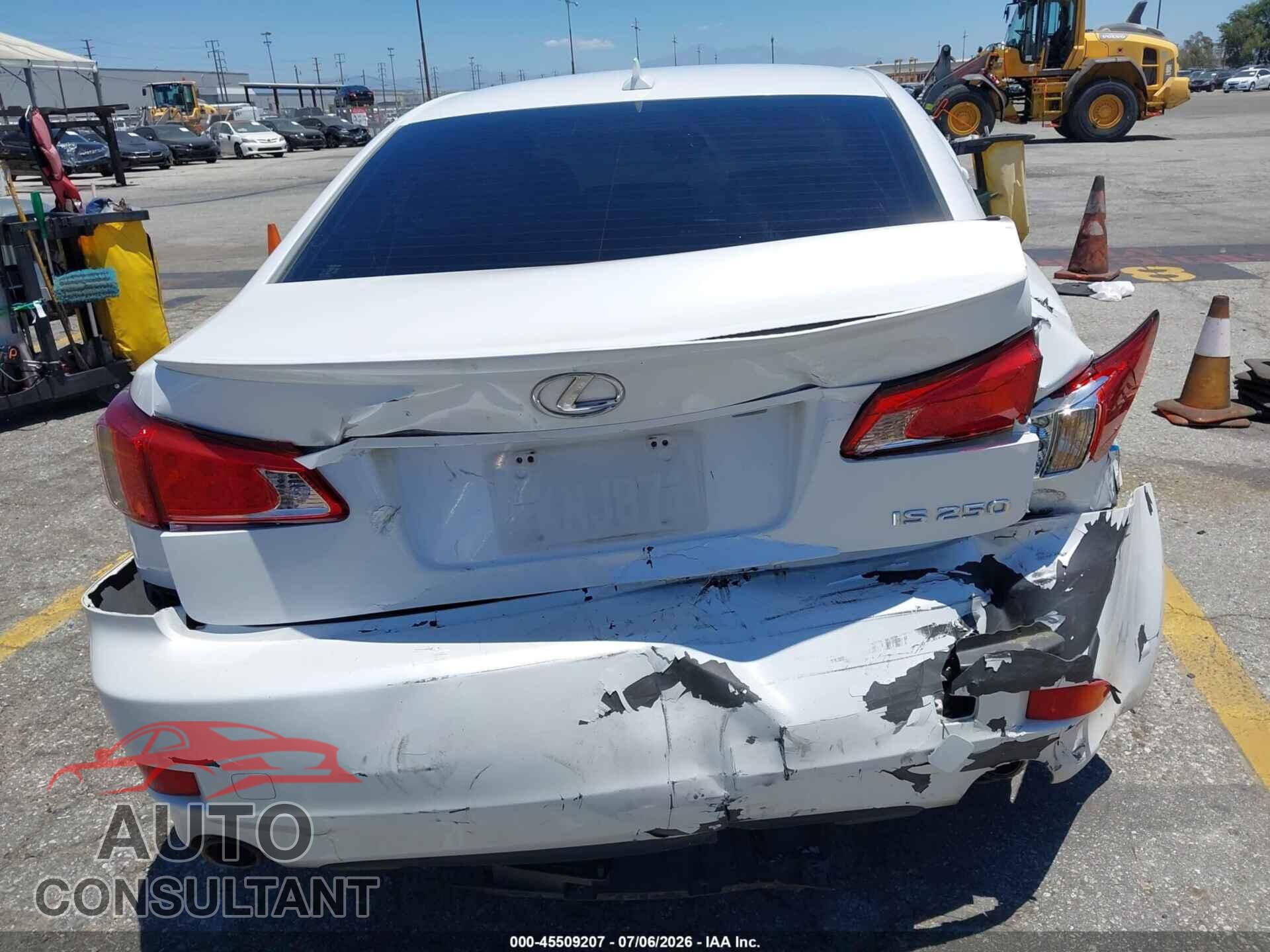 LEXUS IS 250 2012 - JTHBF5C2XC5169837