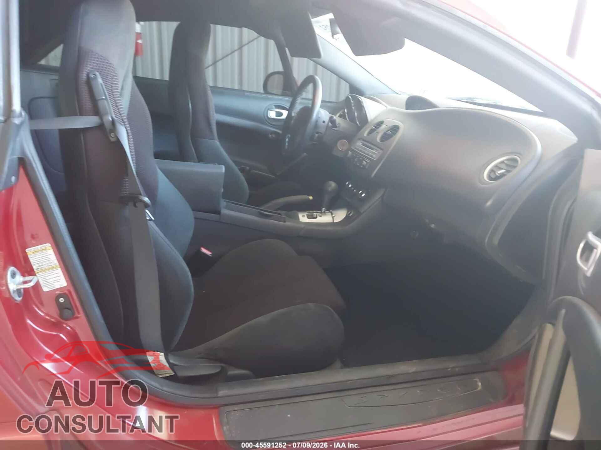 MITSUBISHI ECLIPSE 2011 - 4A37L2EF8BE002922