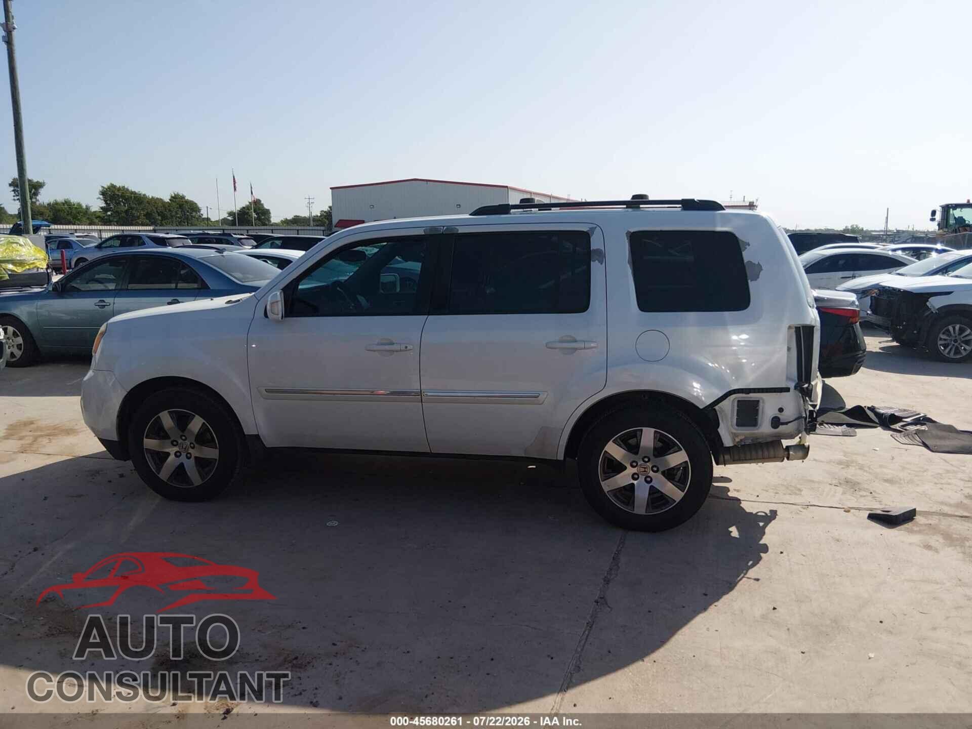 HONDA PILOT 2014 - 5FNYF3H95EB007735