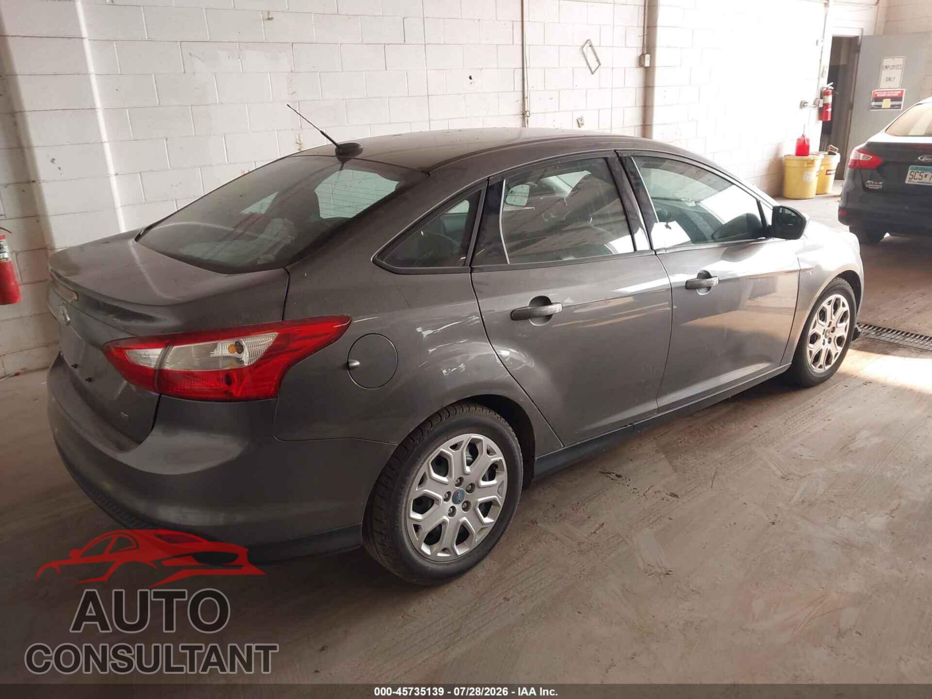 FORD FOCUS 2012 - 1FAHP3F20CL144827