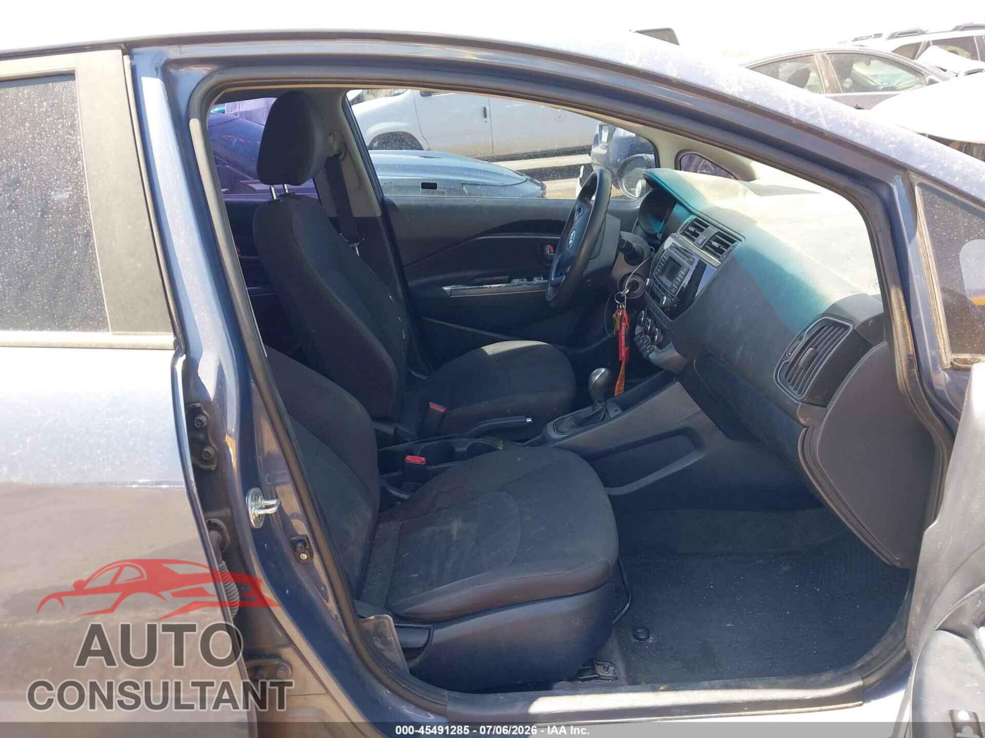 KIA RIO 2016 - KNADM4A32G6689257