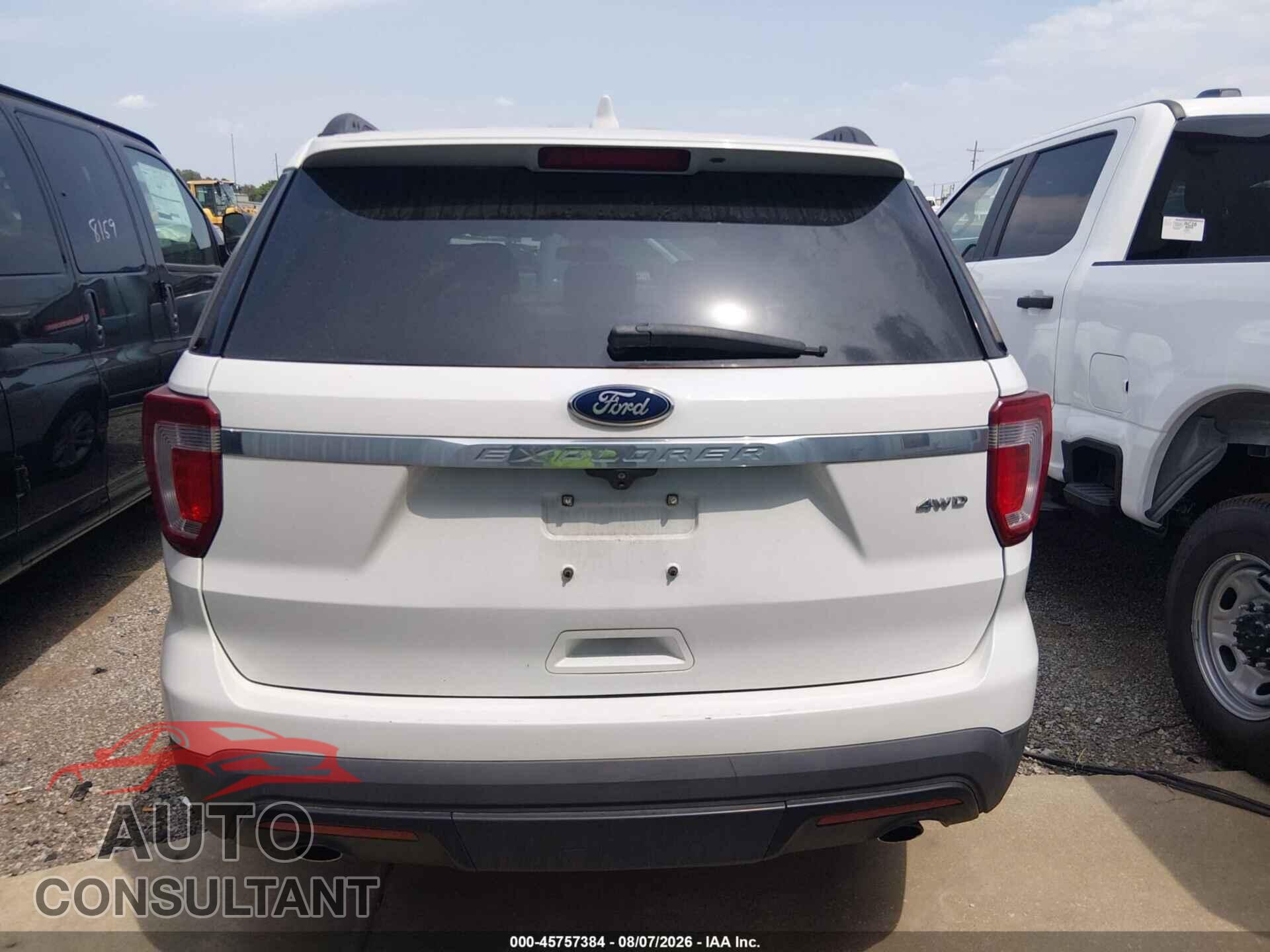 FORD EXPLORER 2017 - 1FM5K8B83HGD72223
