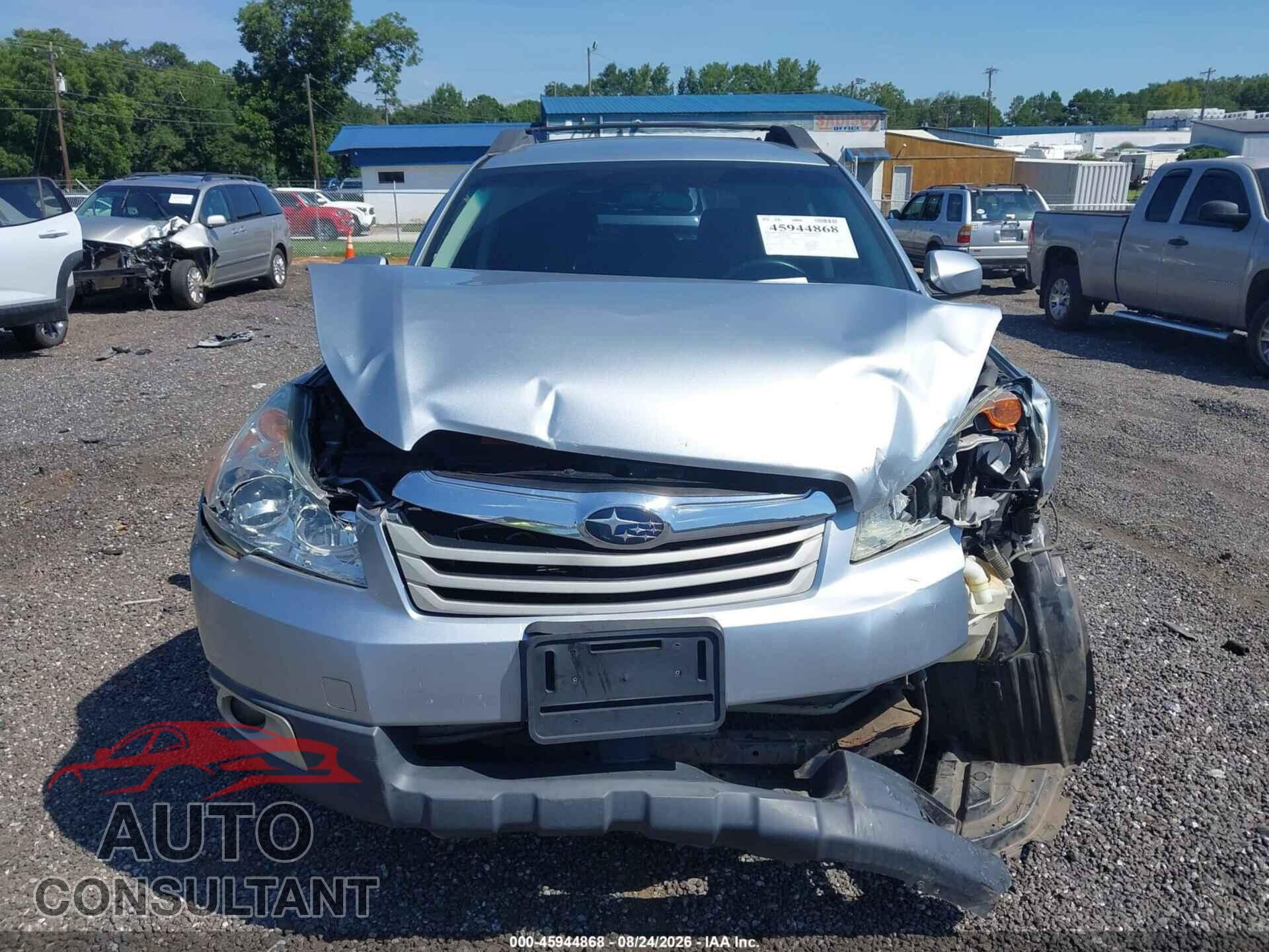 SUBARU OUTBACK 2012 - 4S4BRBAC1C3256813