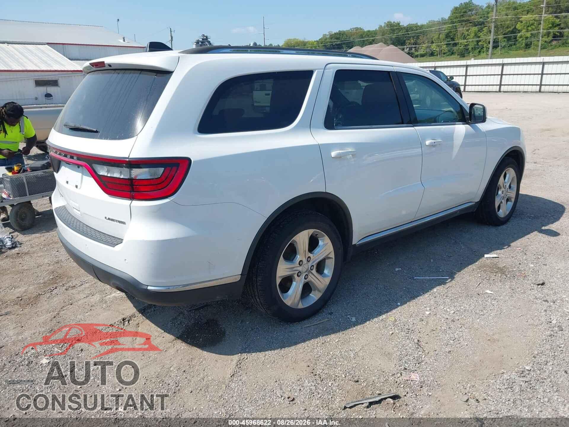 DODGE DURANGO 2015 - 1C4RDJDG9FC810503
