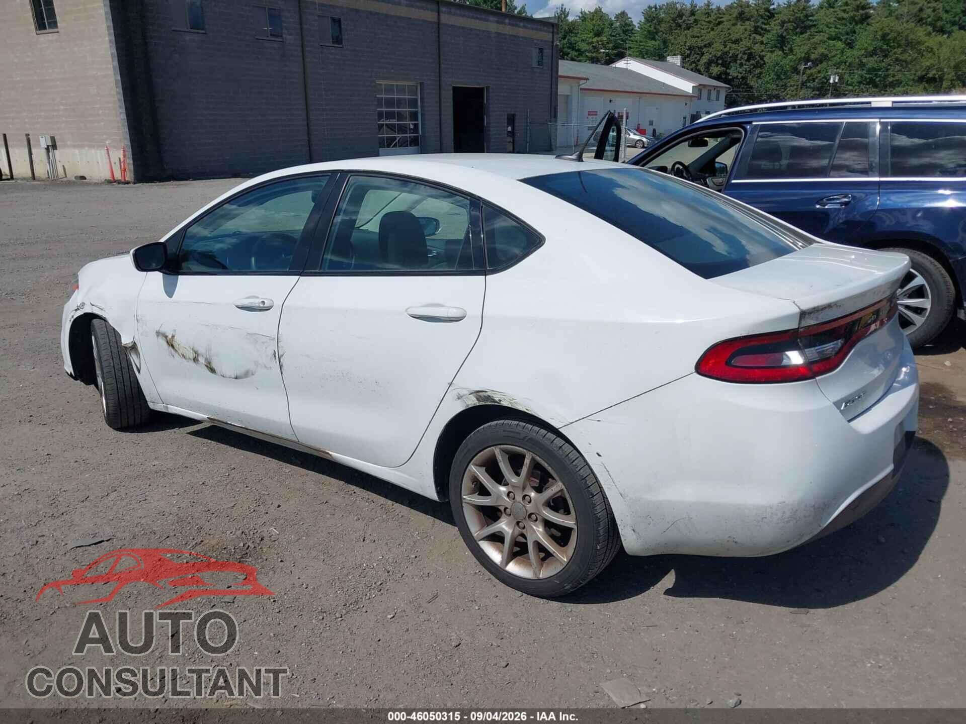 DODGE DART 2013 - 1C3CDFBA5DD332481