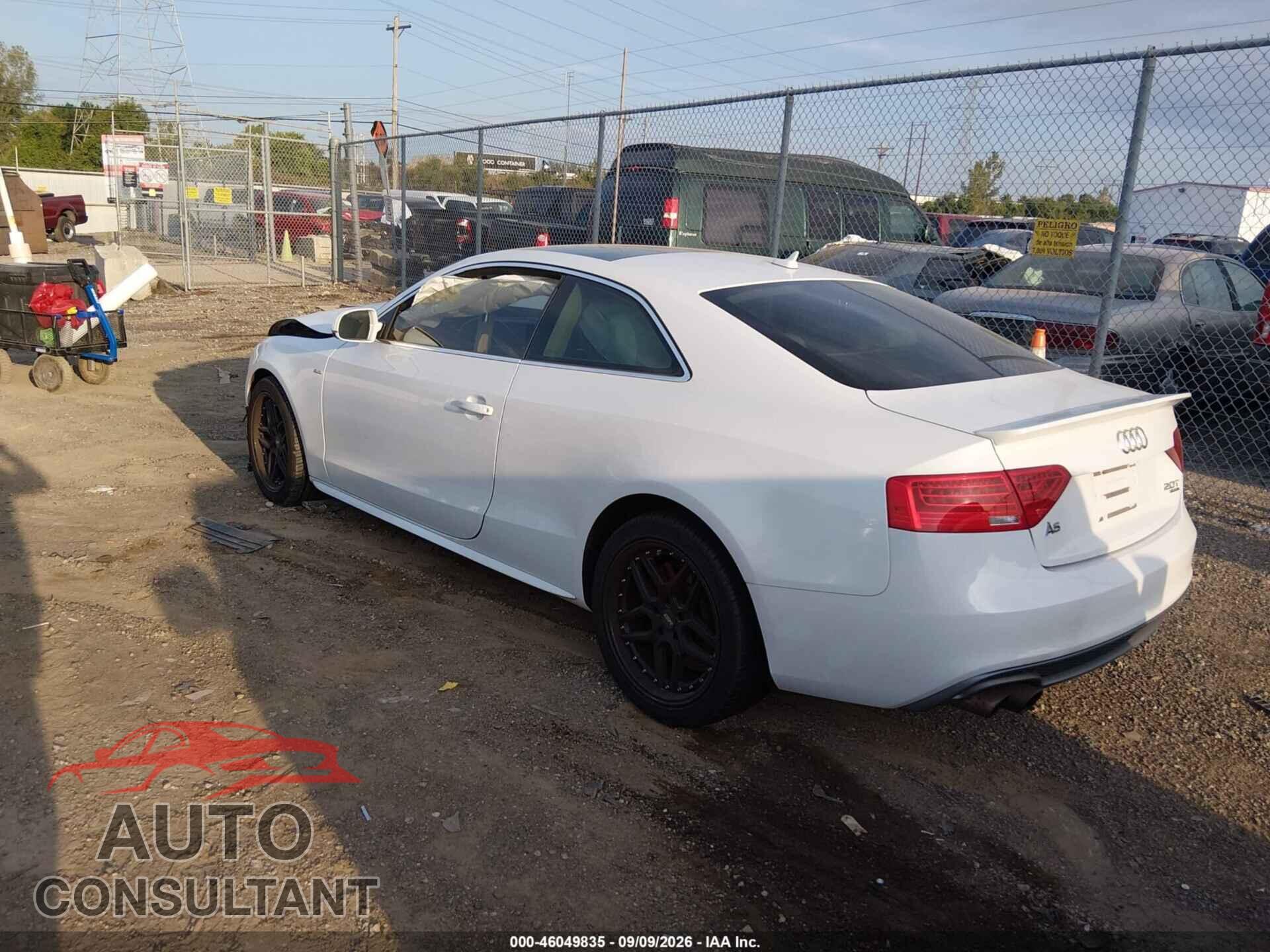 AUDI A5 2015 - WAUMFAFRXFA025614