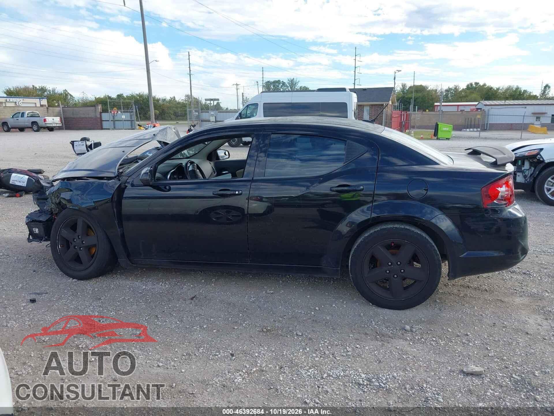 DODGE AVENGER 2011 - 1B3BD2FG8BN574477