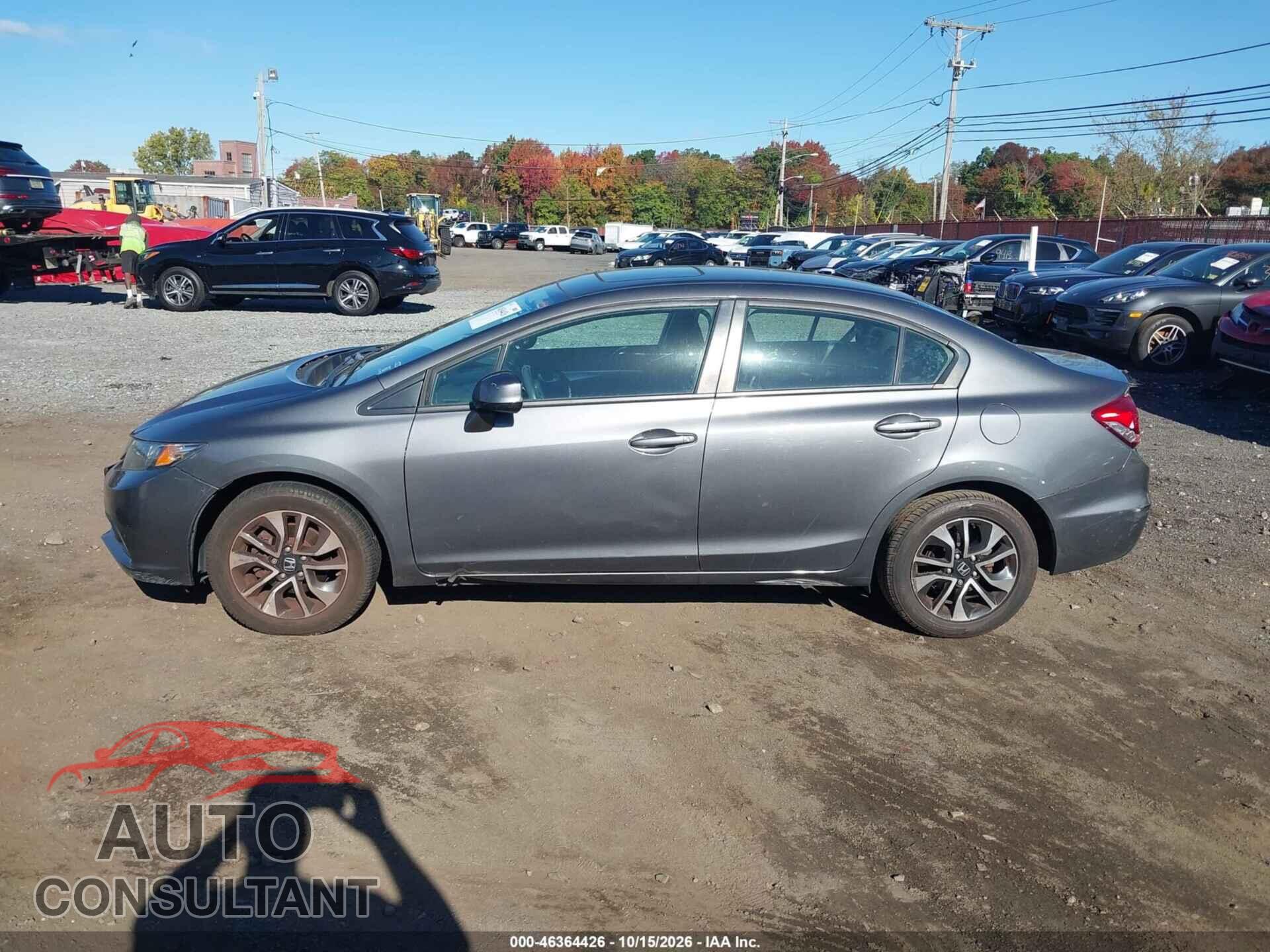 HONDA CIVIC 2013 - 19XFB2F8XDE288166