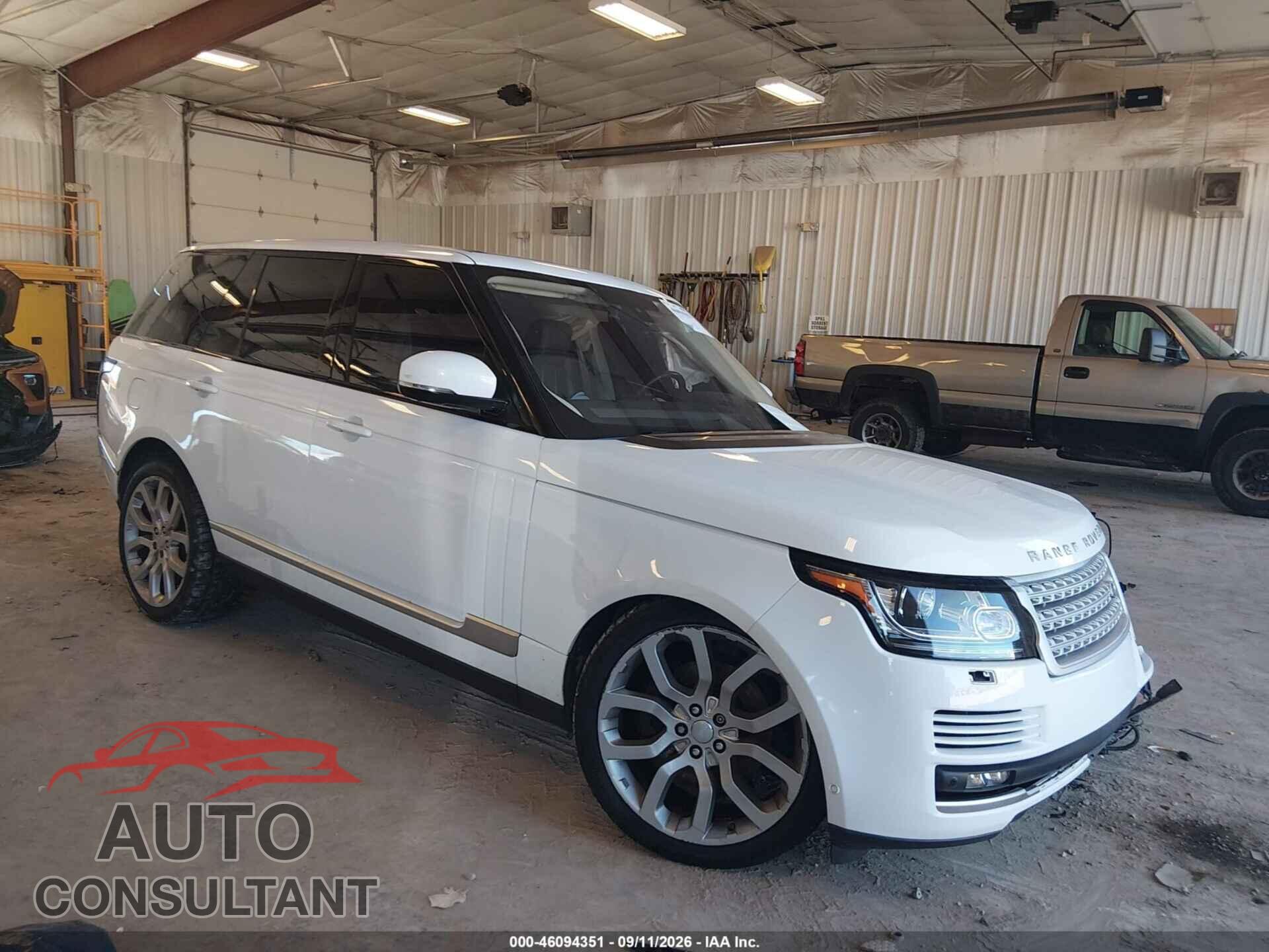 LAND ROVER RANGE ROVER 2016 - SALGS2KF4GA245709
