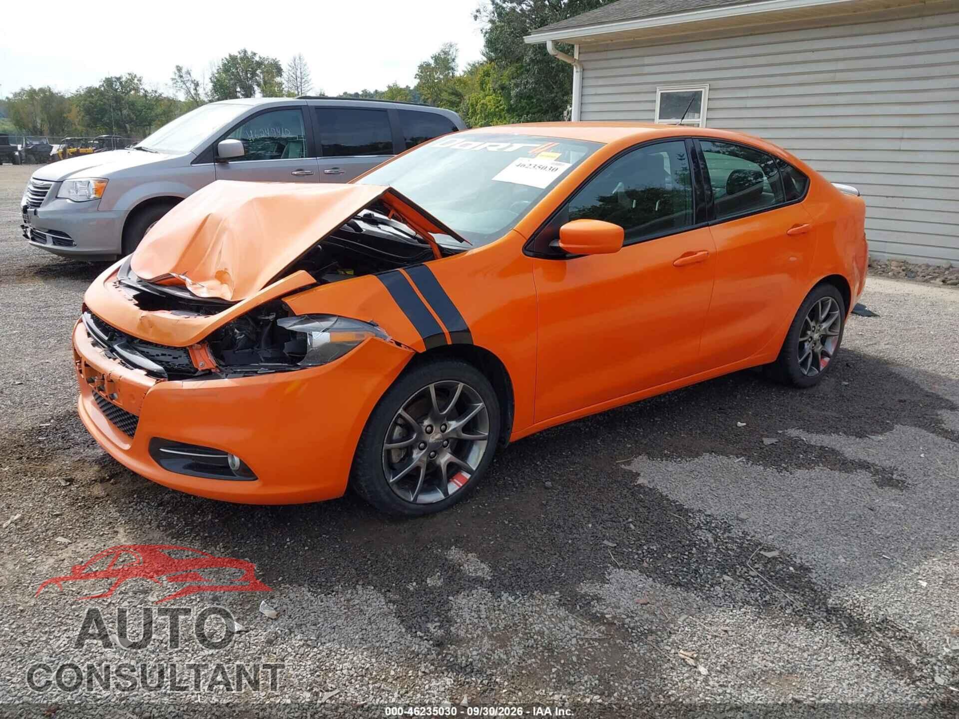 DODGE DART 2014 - 1C3CDFBB7ED668482