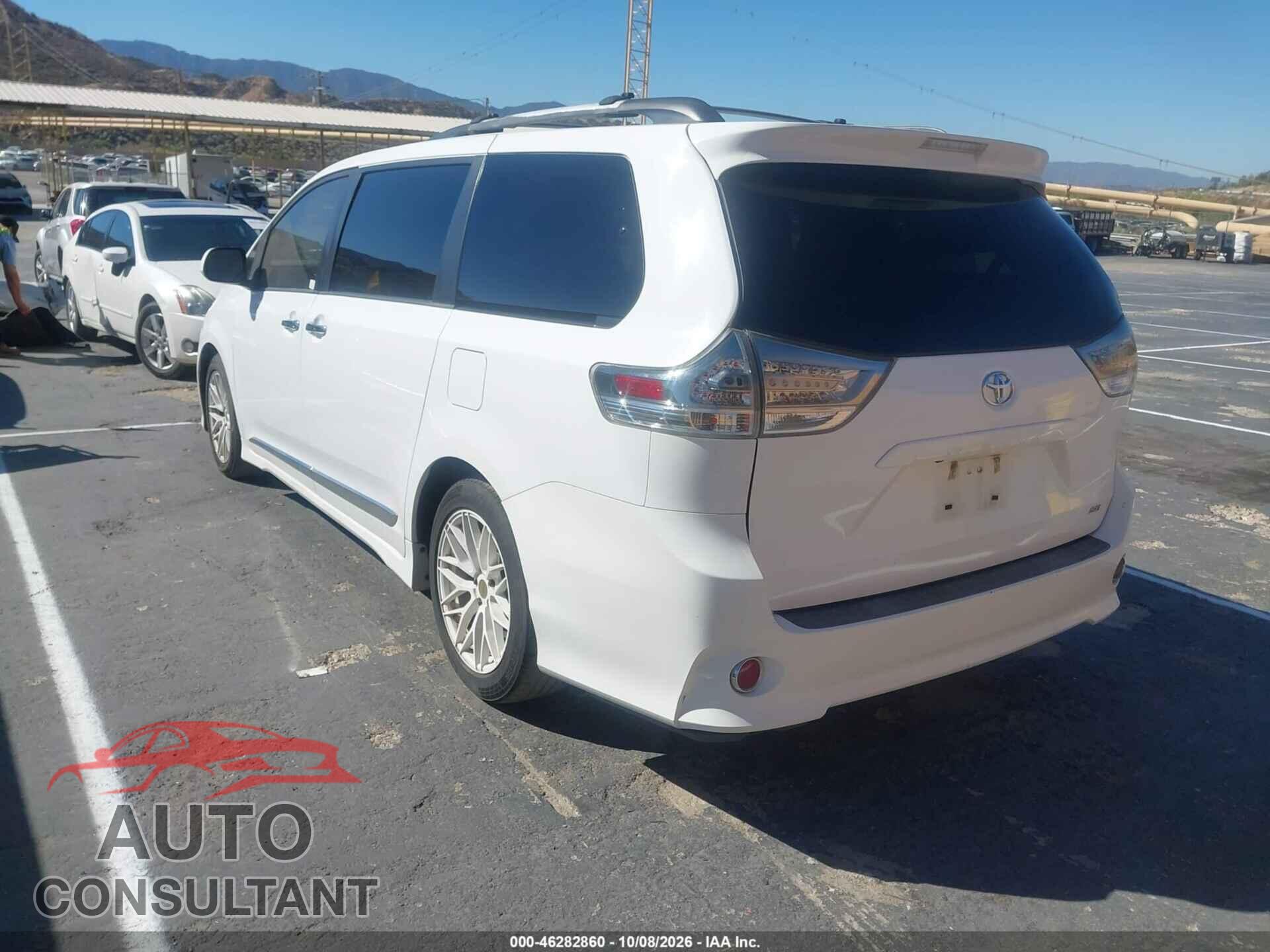 TOYOTA SIENNA 2013 - 5TDXK3DC8DS334262