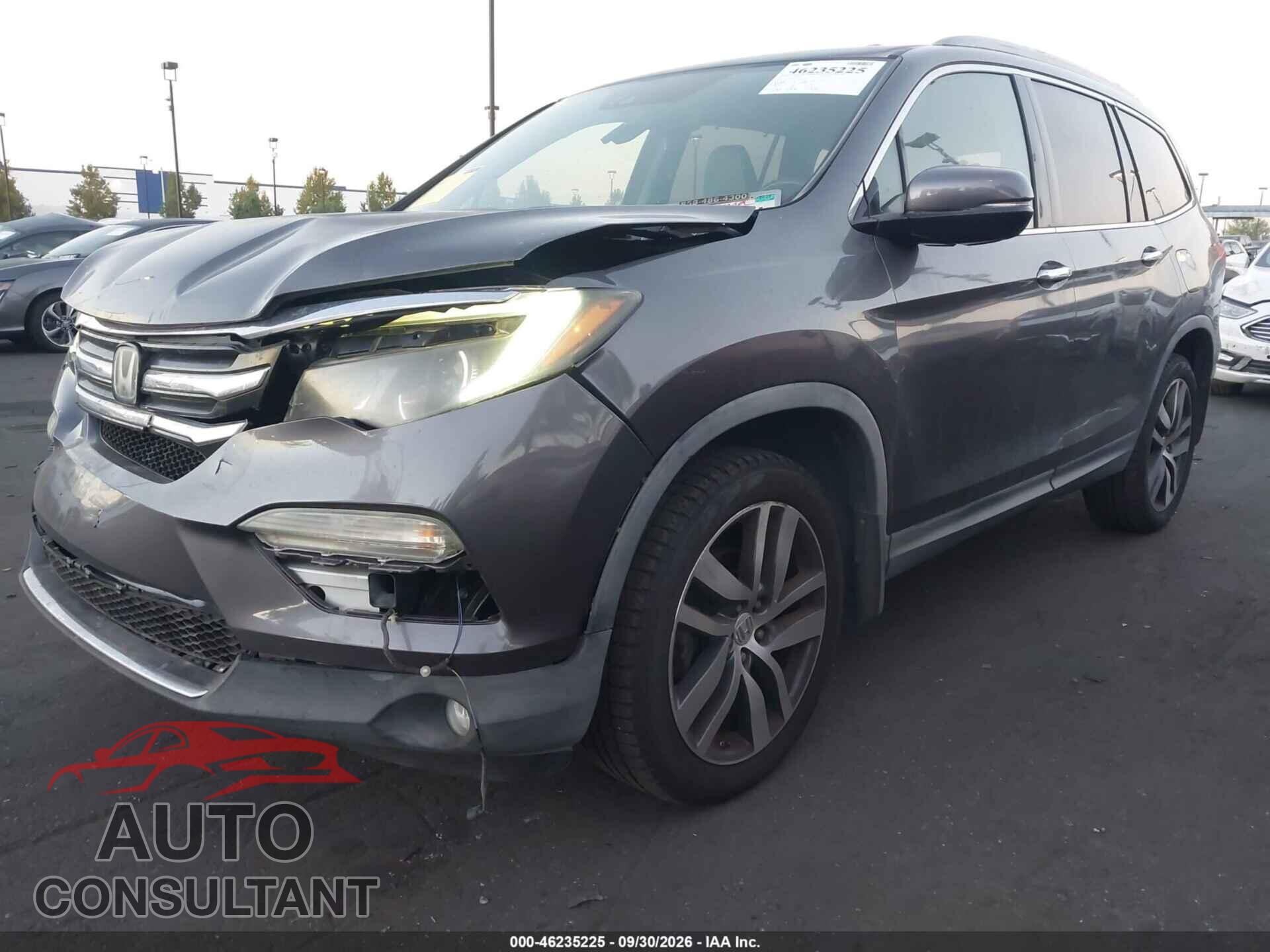 HONDA PILOT 2017 - 5FNYF6H01HB015774