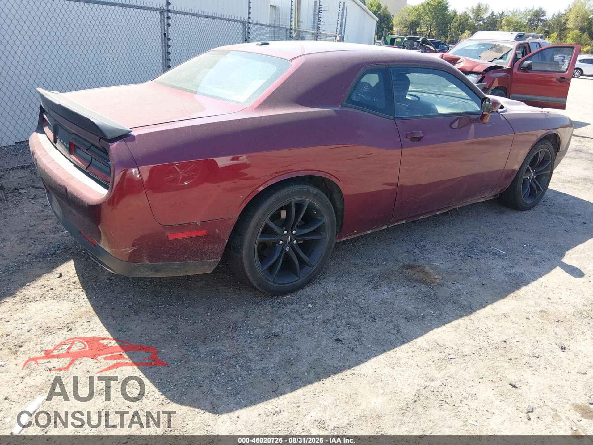 DODGE CHALLENGER 2018 - 2C3CDZAG6JH131663