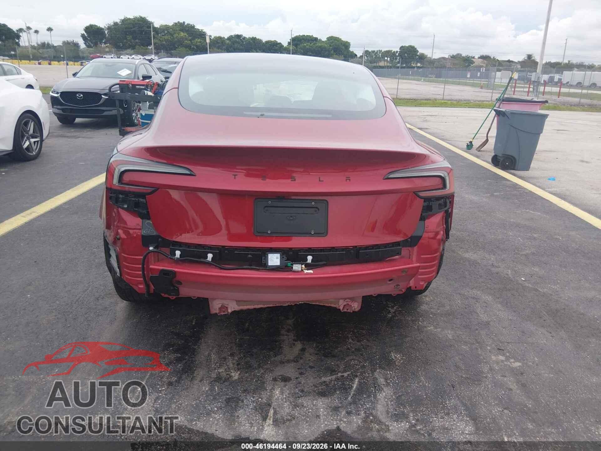 TESLA MODEL 3 2026 - 5YJ3E1EA7TF118879