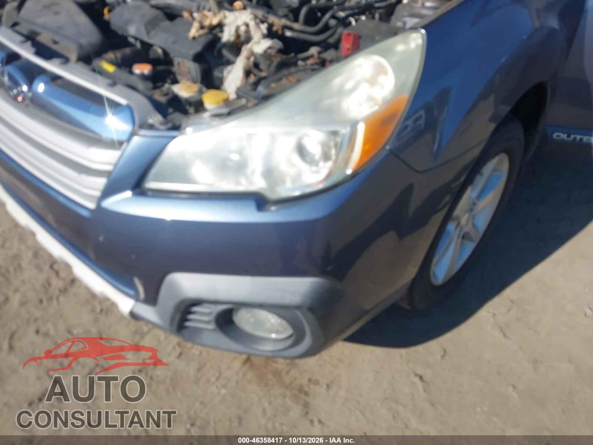 SUBARU OUTBACK 2013 - 4S4BRCPC7D3253459