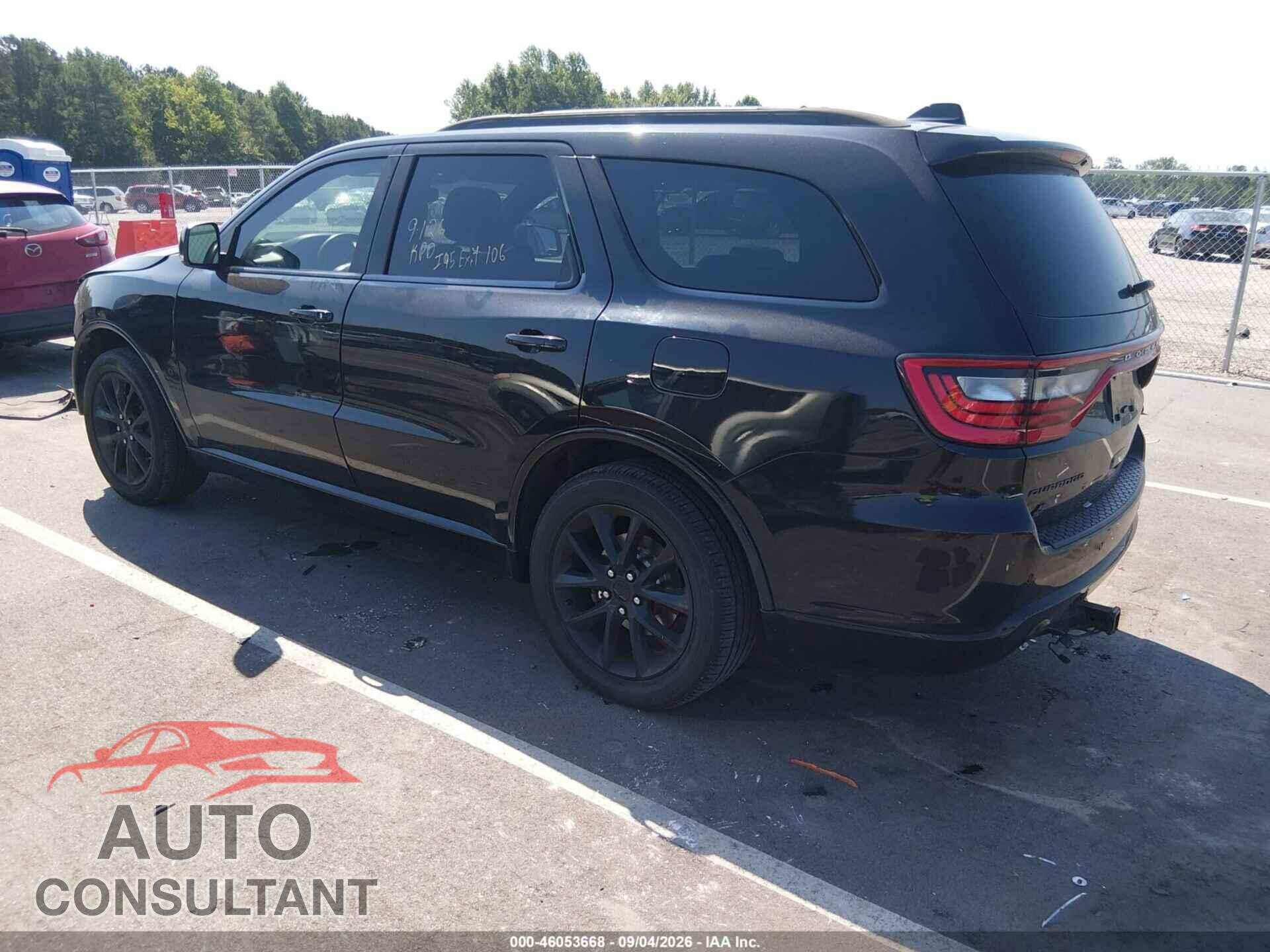 DODGE DURANGO 2018 - 1C4RDJDG2JC324074