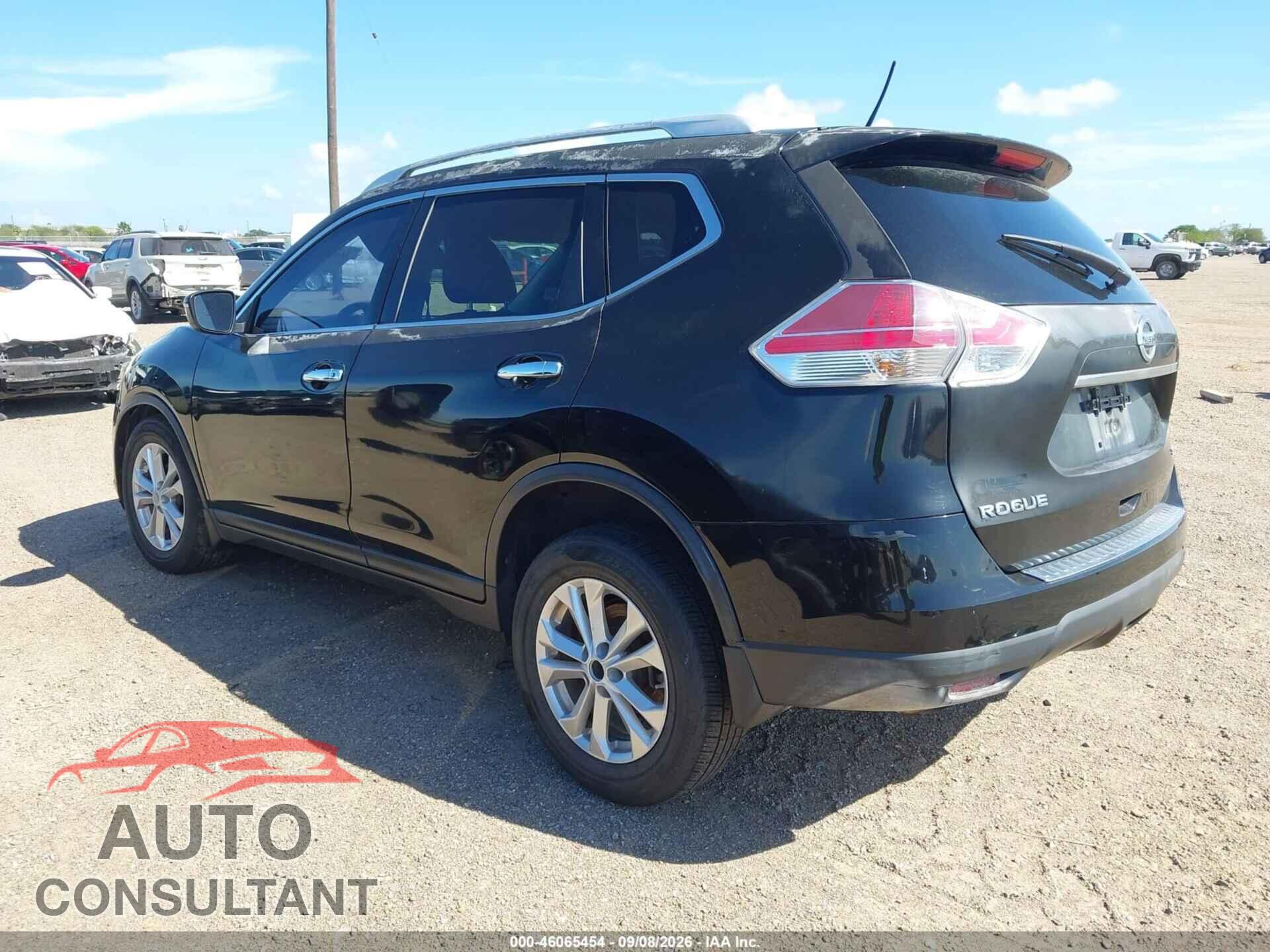 NISSAN ROGUE 2015 - KNMAT2MV4FP575408