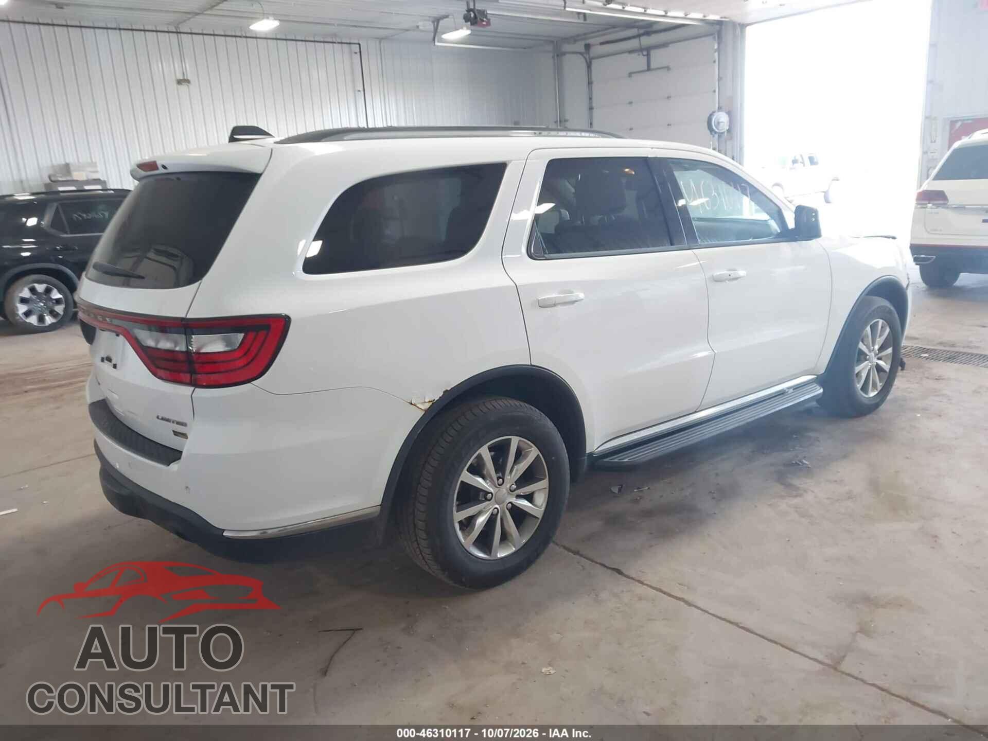 DODGE DURANGO 2015 - 1C4RDJDG3FC709506