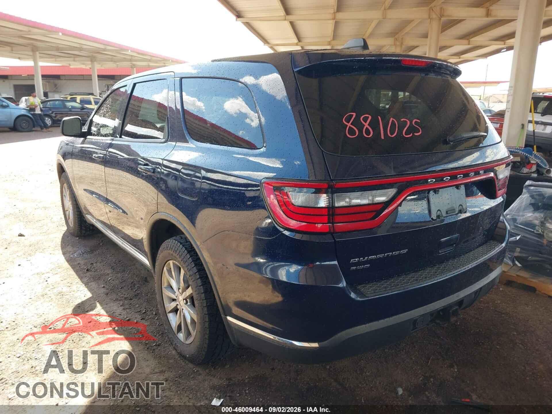 DODGE DURANGO 2017 - 1C4RDJAG3HC881025
