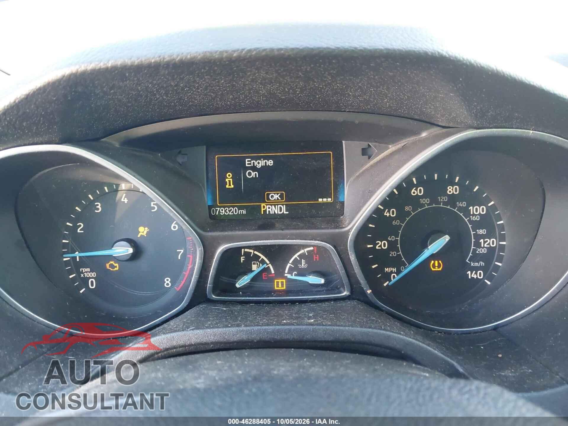FORD FOCUS 2017 - 1FADP3E25HL276702