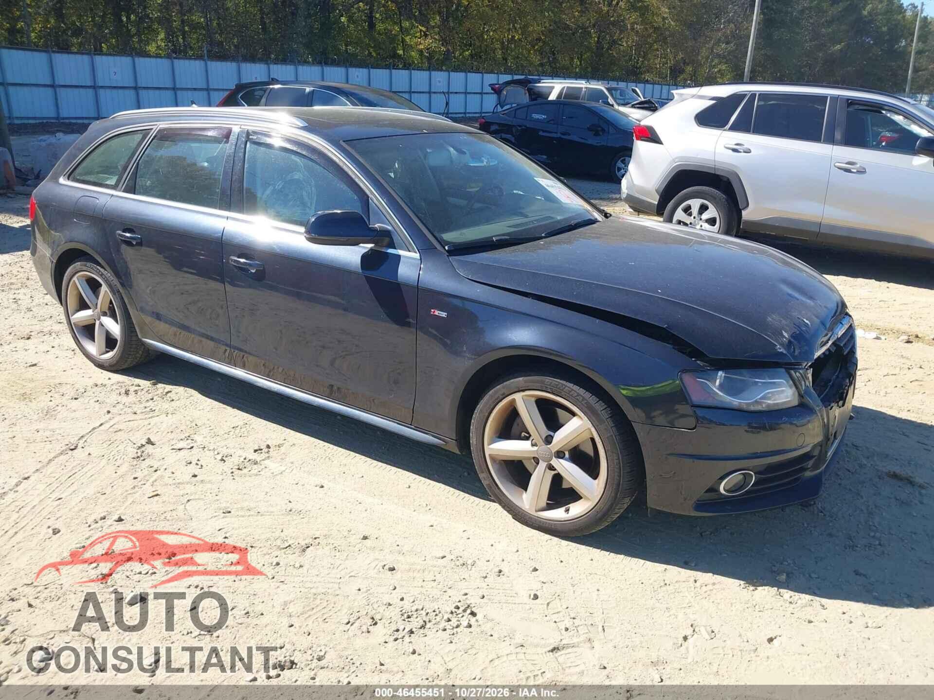AUDI A4 2012 - WAUWFAFL1CA112933