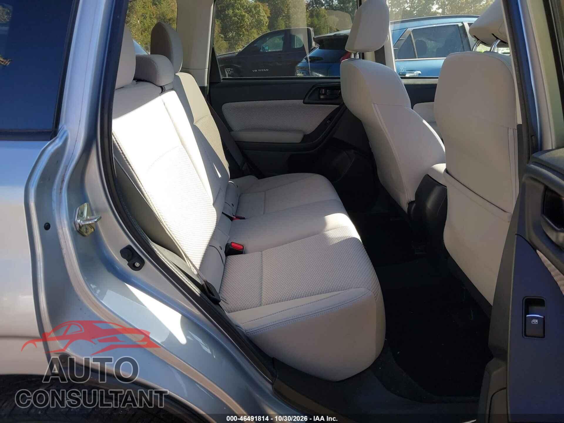 SUBARU FORESTER 2017 - JF2SJAEC6HH482924