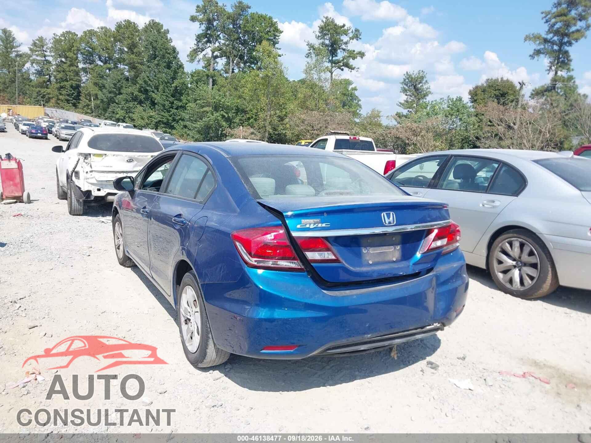 HONDA CIVIC 2014 - 19XFB2F58EE045155