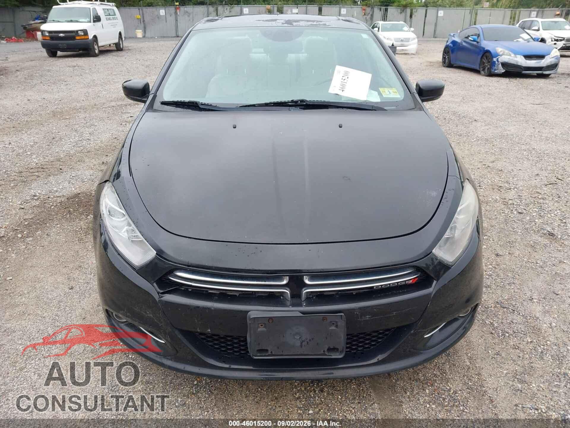 DODGE DART 2013 - 1C3CDFCH2DD133528