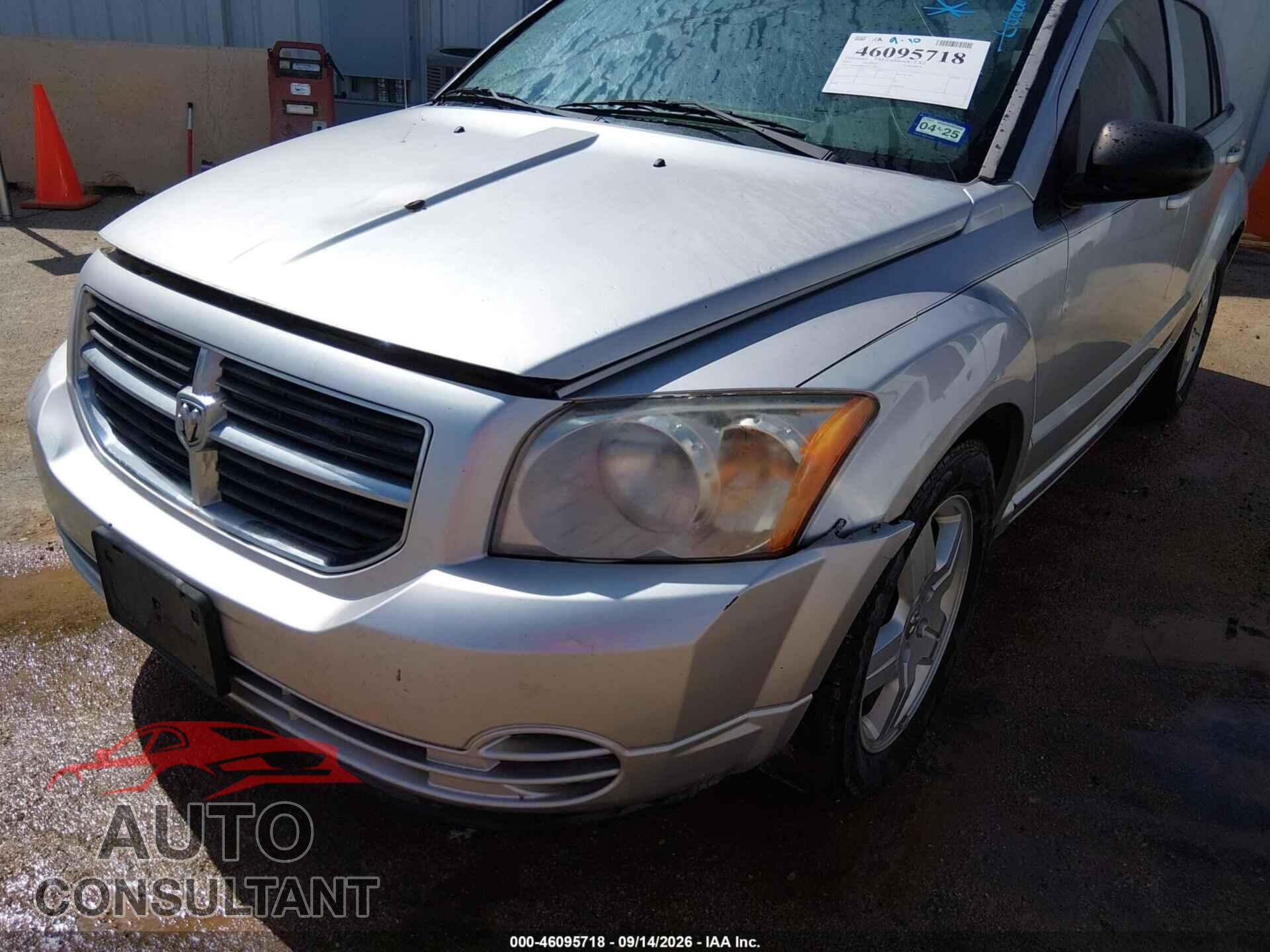 DODGE CALIBER 2009 - 1B3HB48A49D162822