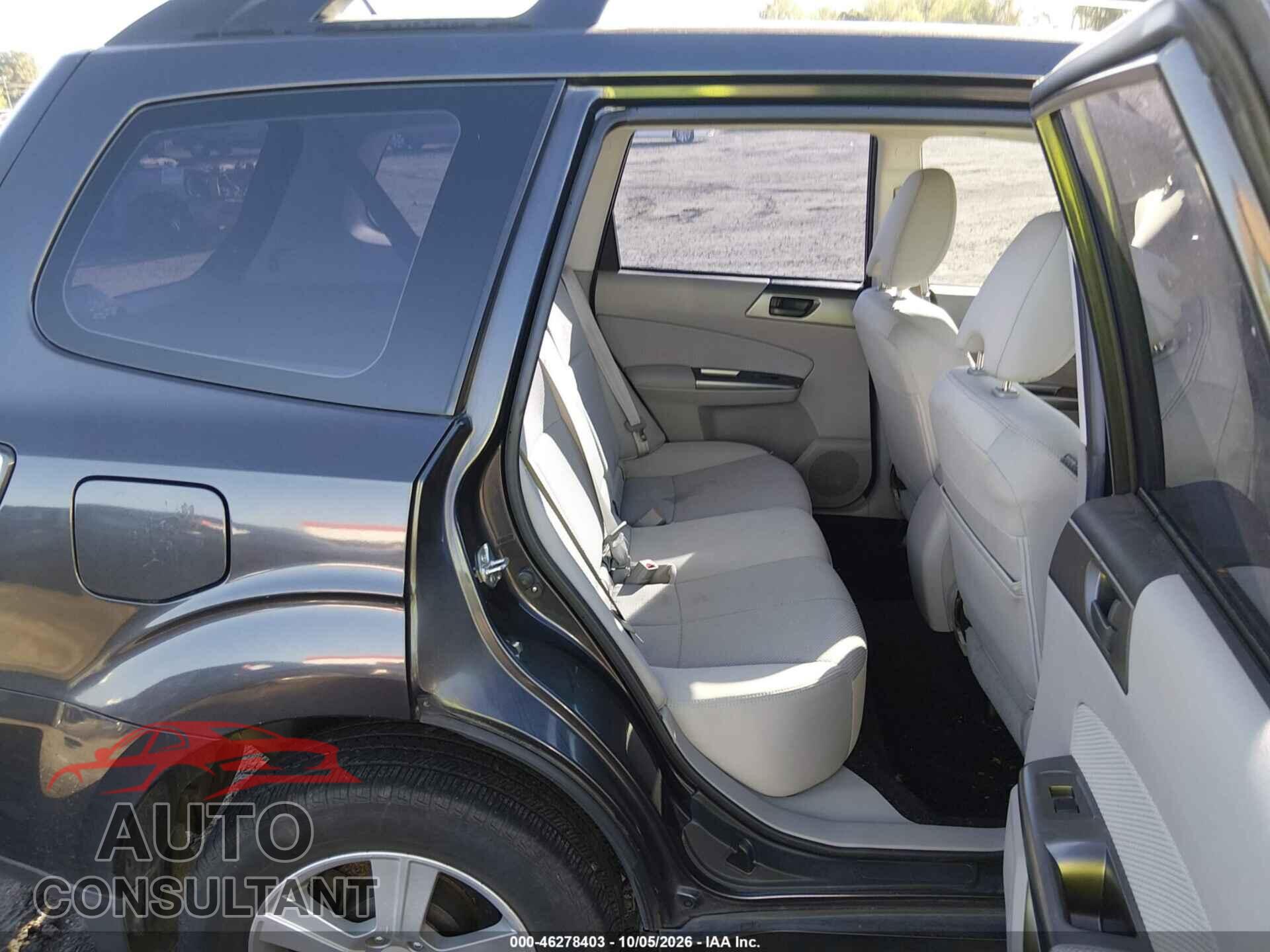 SUBARU FORESTER 2011 - JF2SHBBC9BH751186