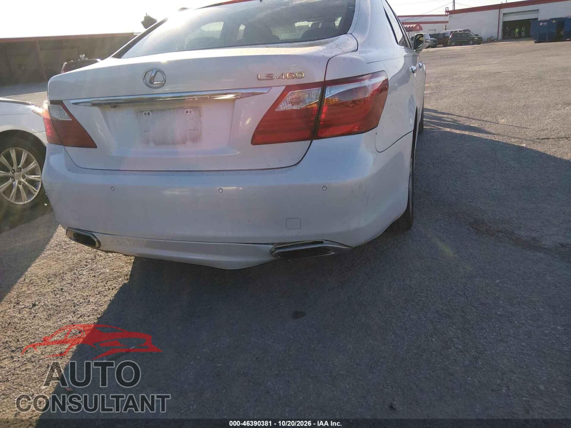 LEXUS LS 460 2011 - JTHBL5EF3B5105226