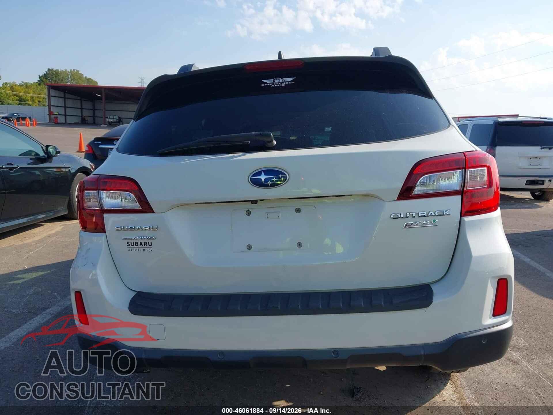 SUBARU OUTBACK 2017 - 4S4BSANC7H3206224