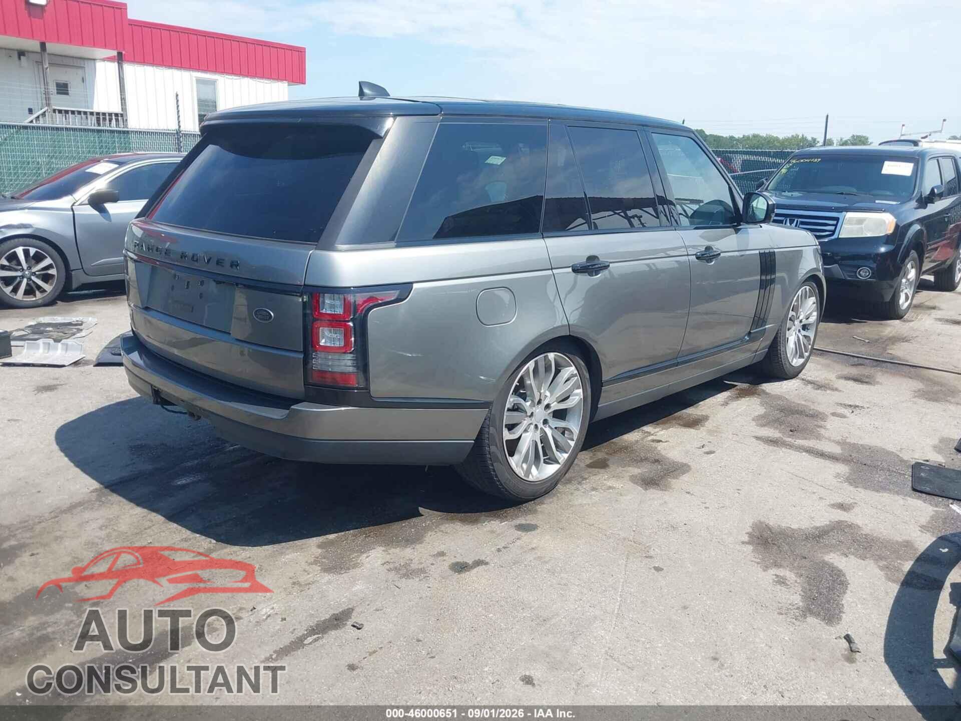 LAND ROVER RANGE ROVER 2017 - SALGS2FVXHA358969