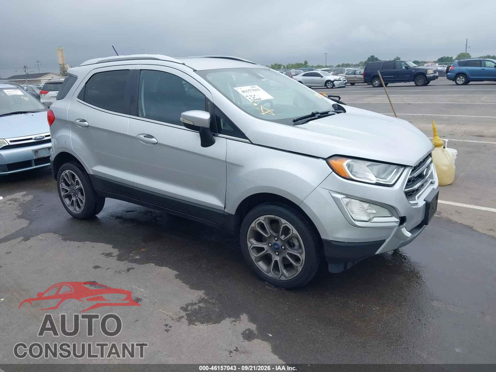 FORD ECOSPORT 2020 - MAJ6S3KL0LC362836