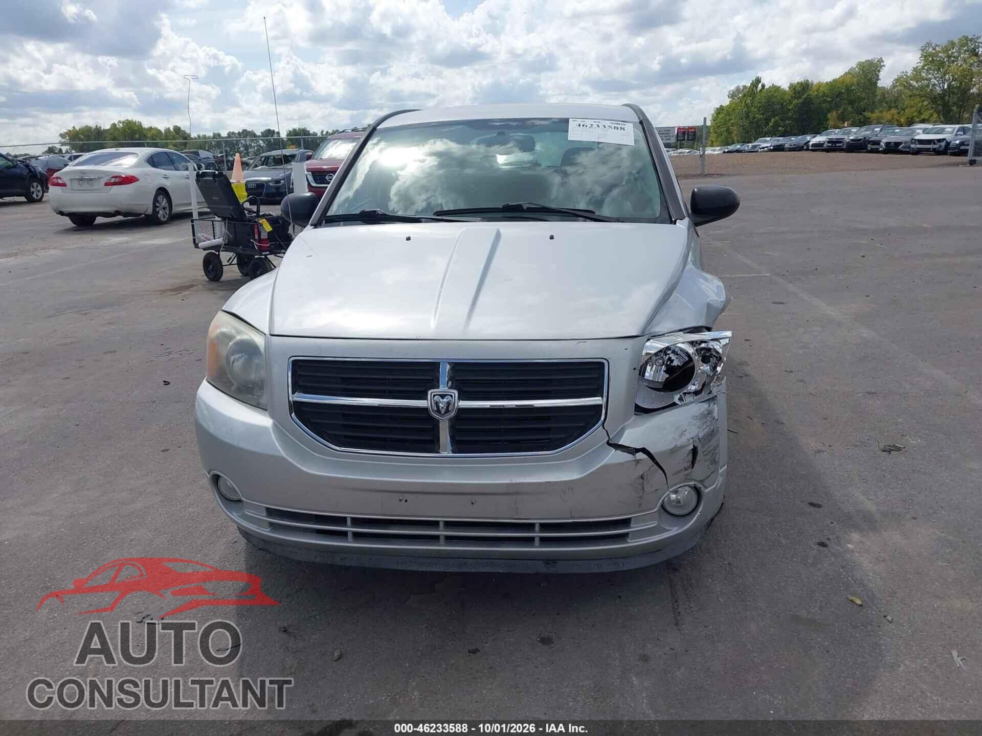 DODGE CALIBER 2012 - 1C3CDWDA6CD536007