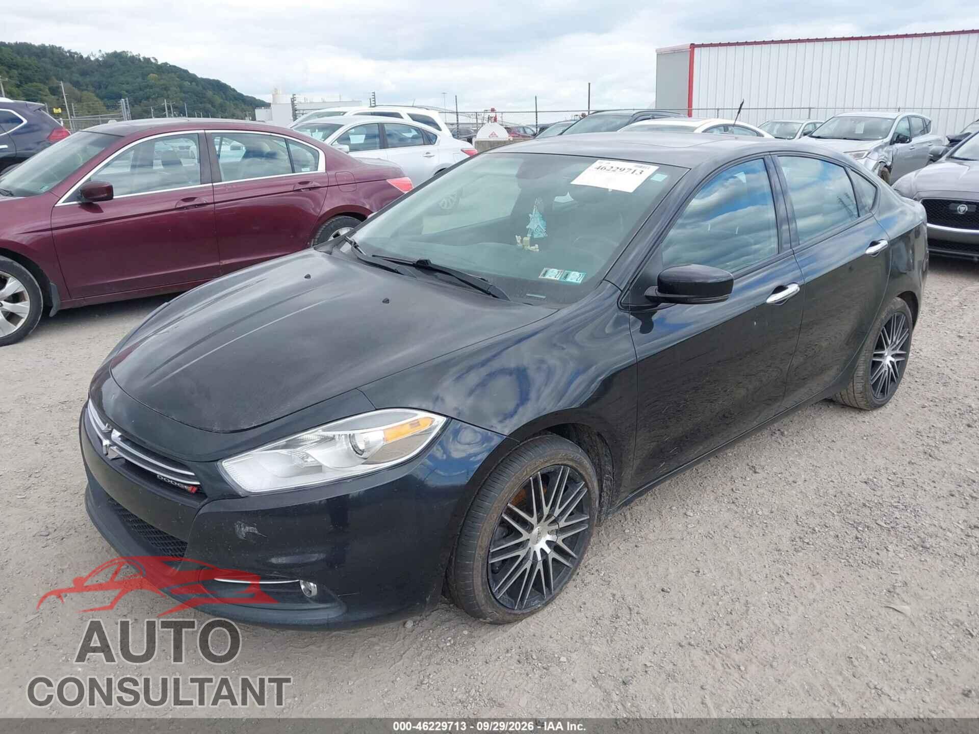 DODGE DART 2014 - 1C3CDFCB9ED743911