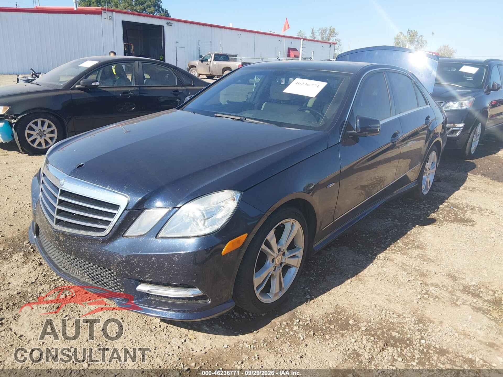 MERCEDES-BENZ E 350 2012 - WDDHF8JB5CA631136