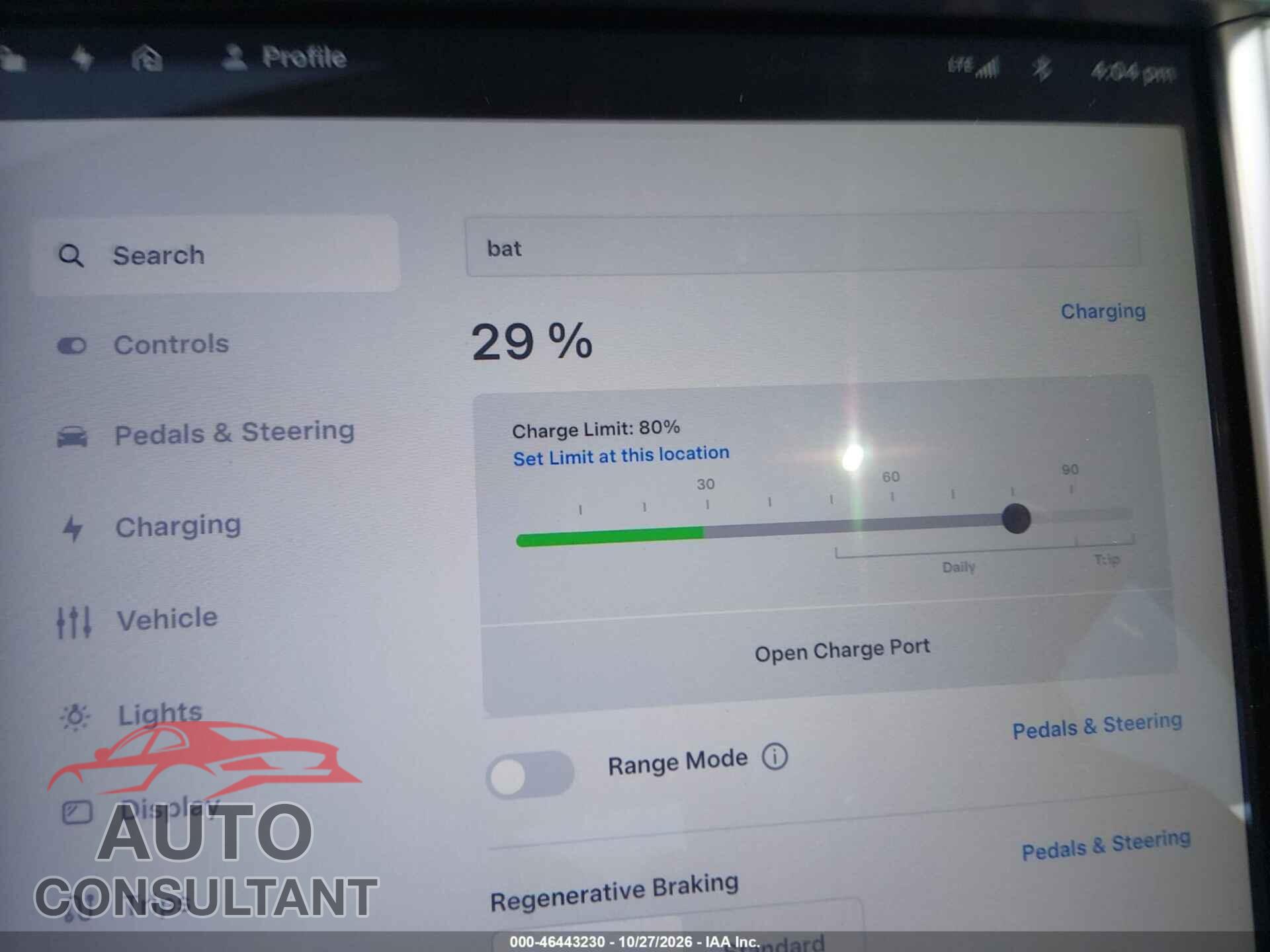 TESLA MODEL S 2014 - 5YJSA1H13EFP30695