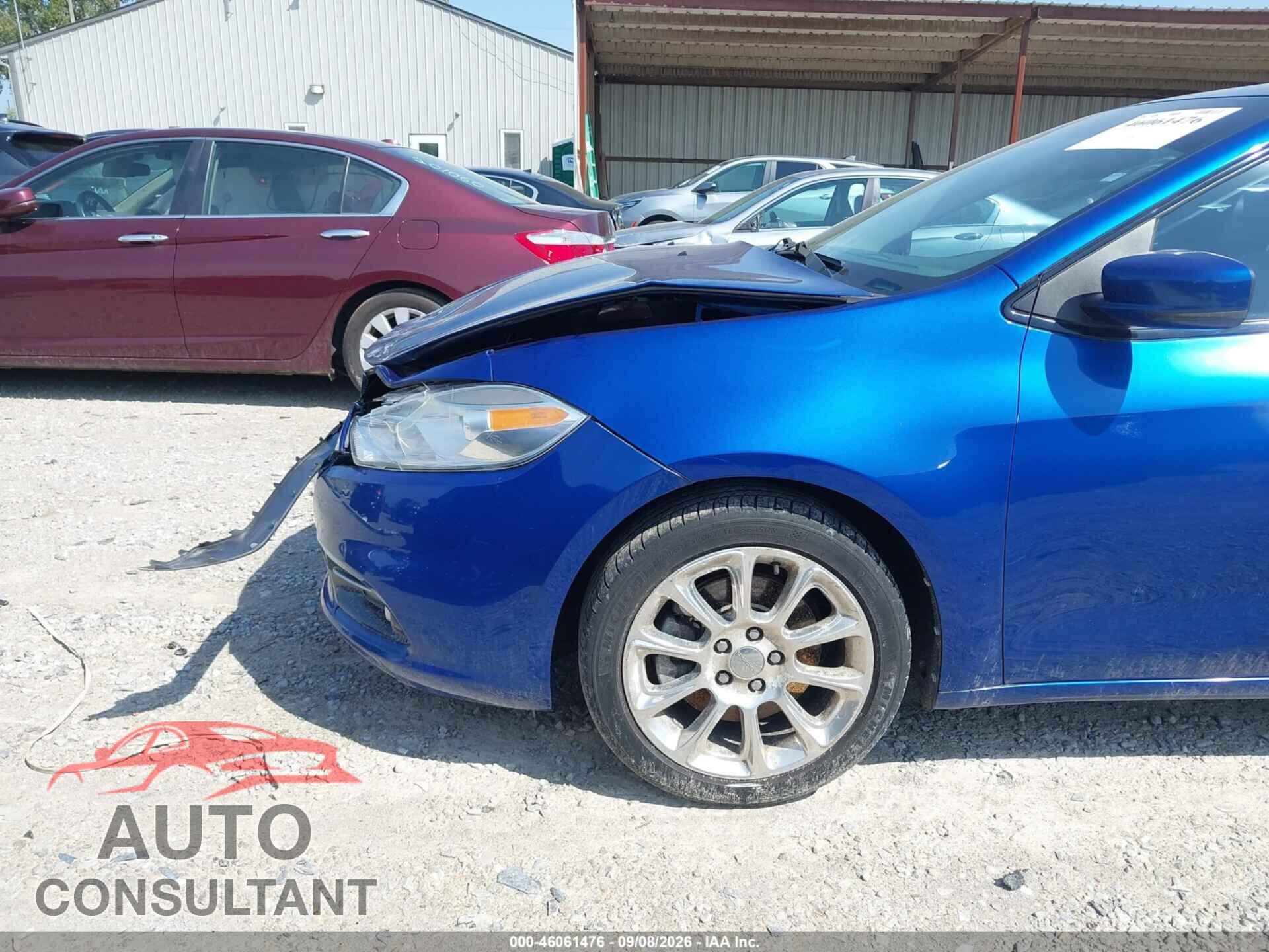 DODGE DART 2013 - 1C3CDFCH3DD178574