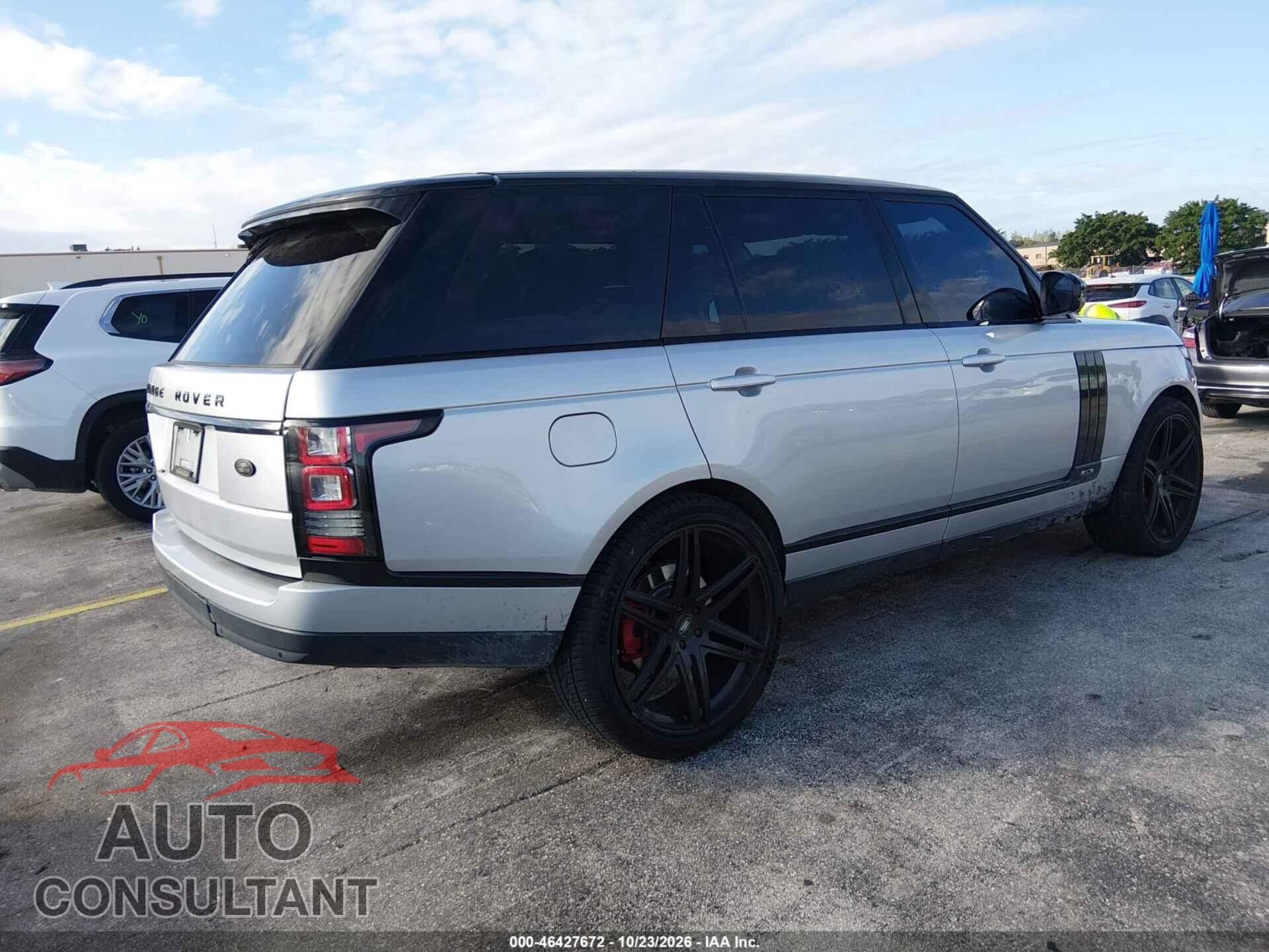 LAND ROVER RANGE ROVER 2014 - SALGV3TF7EA172005