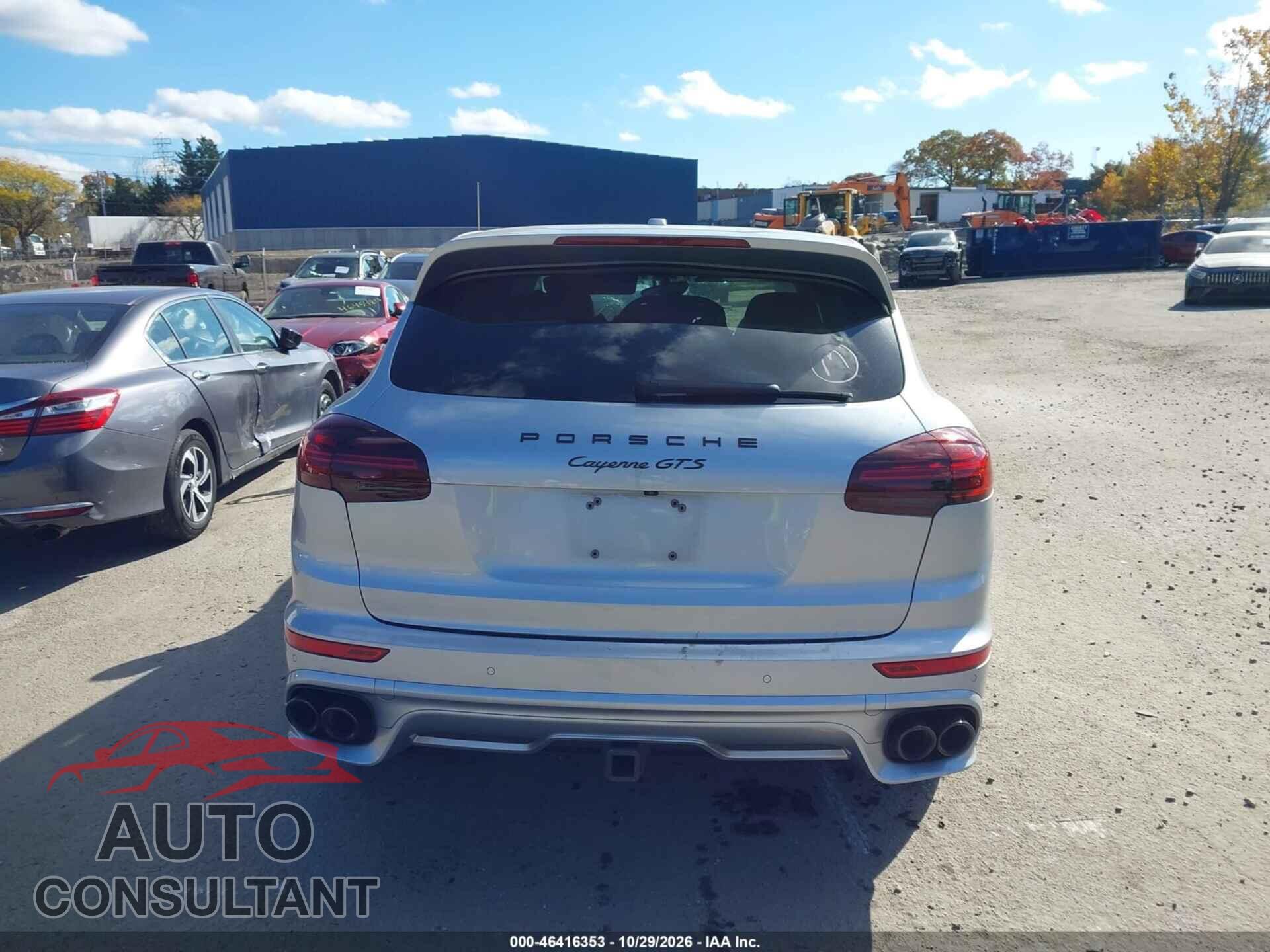 PORSCHE CAYENNE 2016 - WP1AD2A21GLA81389