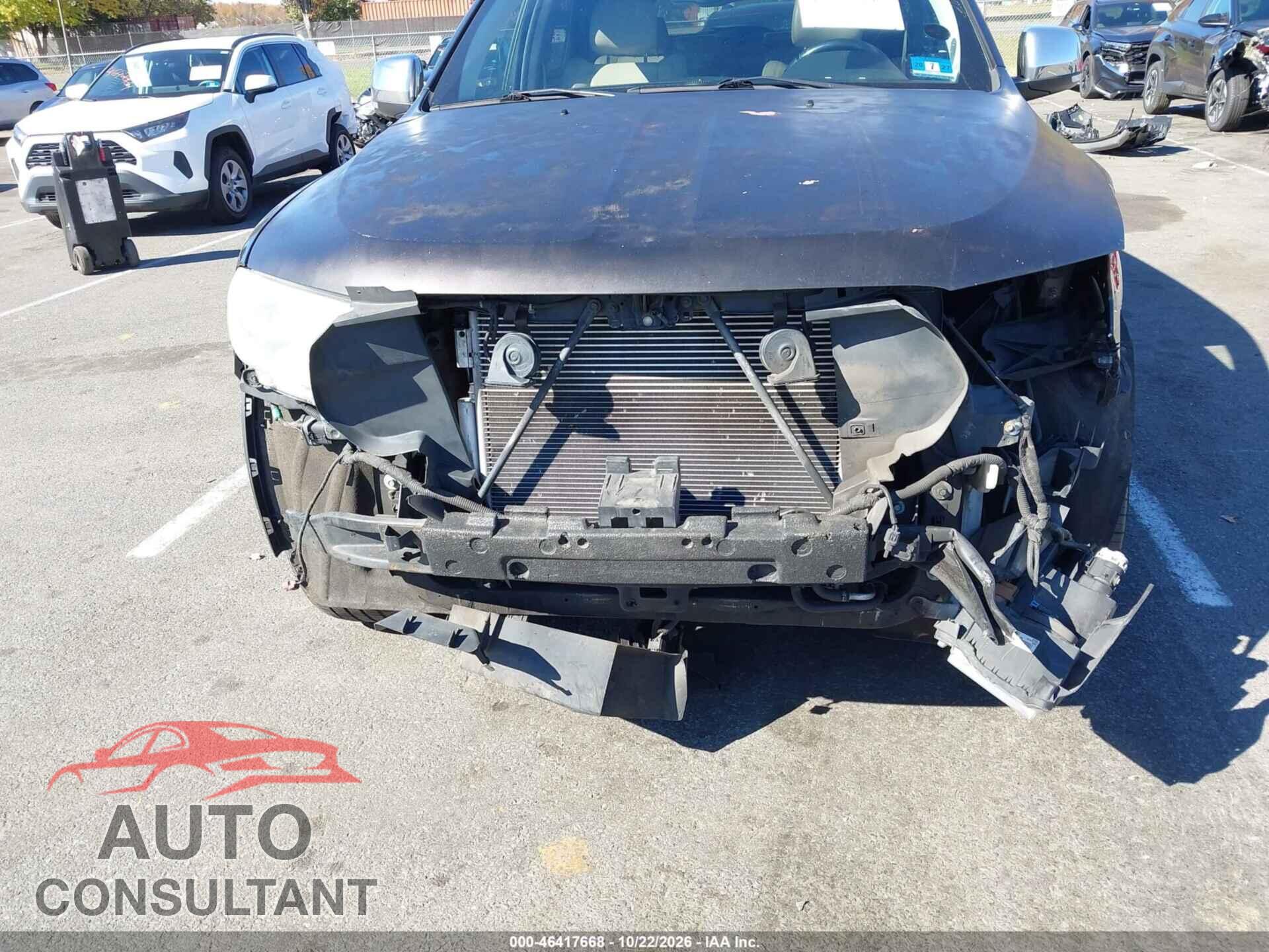 DODGE DURANGO 2012 - 1C4SDJET2CC277970
