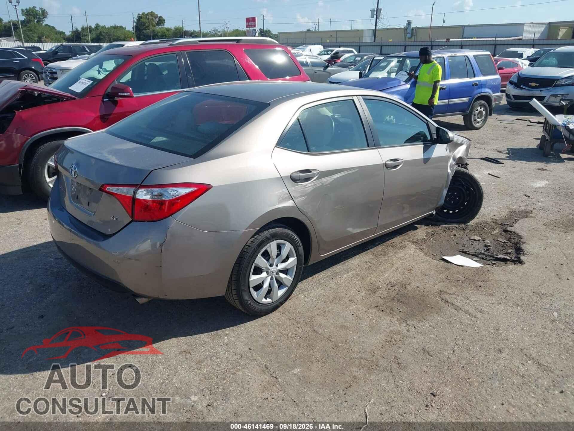 TOYOTA COROLLA 2016 - 5YFBURHEXGP441376